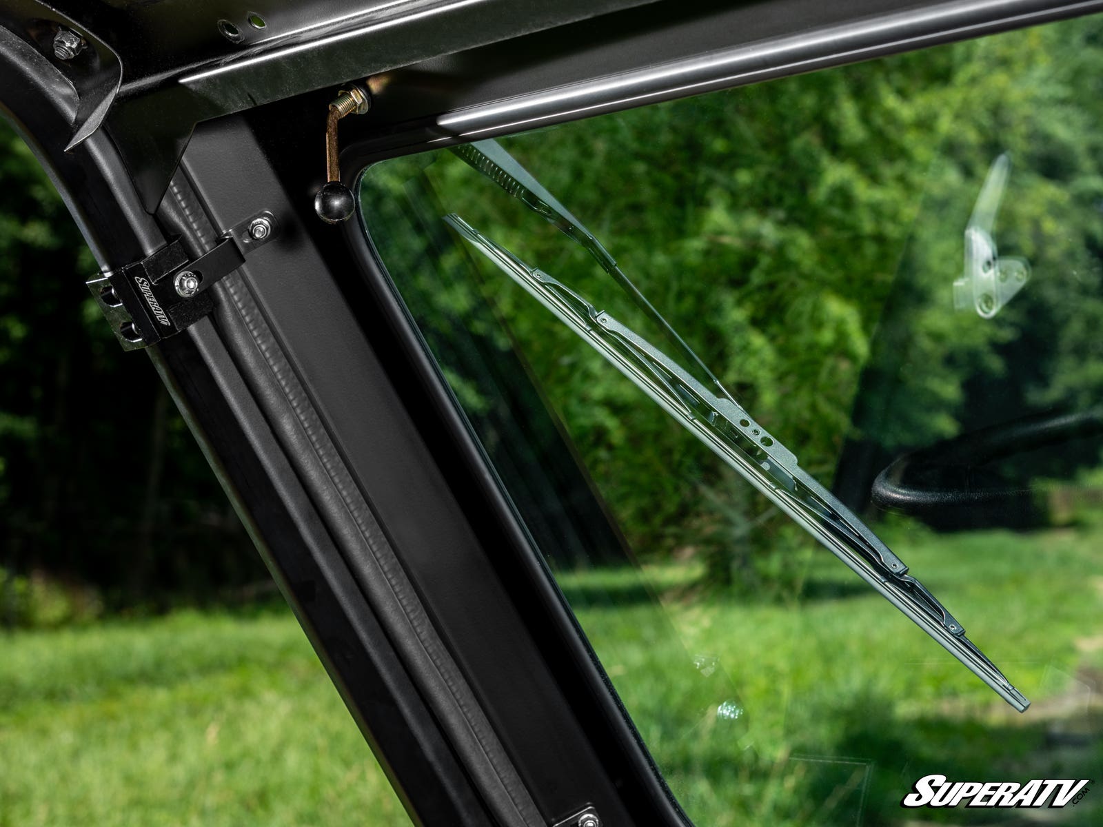 Photo of SuperATV Bobcat UV34 Glass Windshield by SuperATV - Premium Windshields for UTVs / Side by Sides
