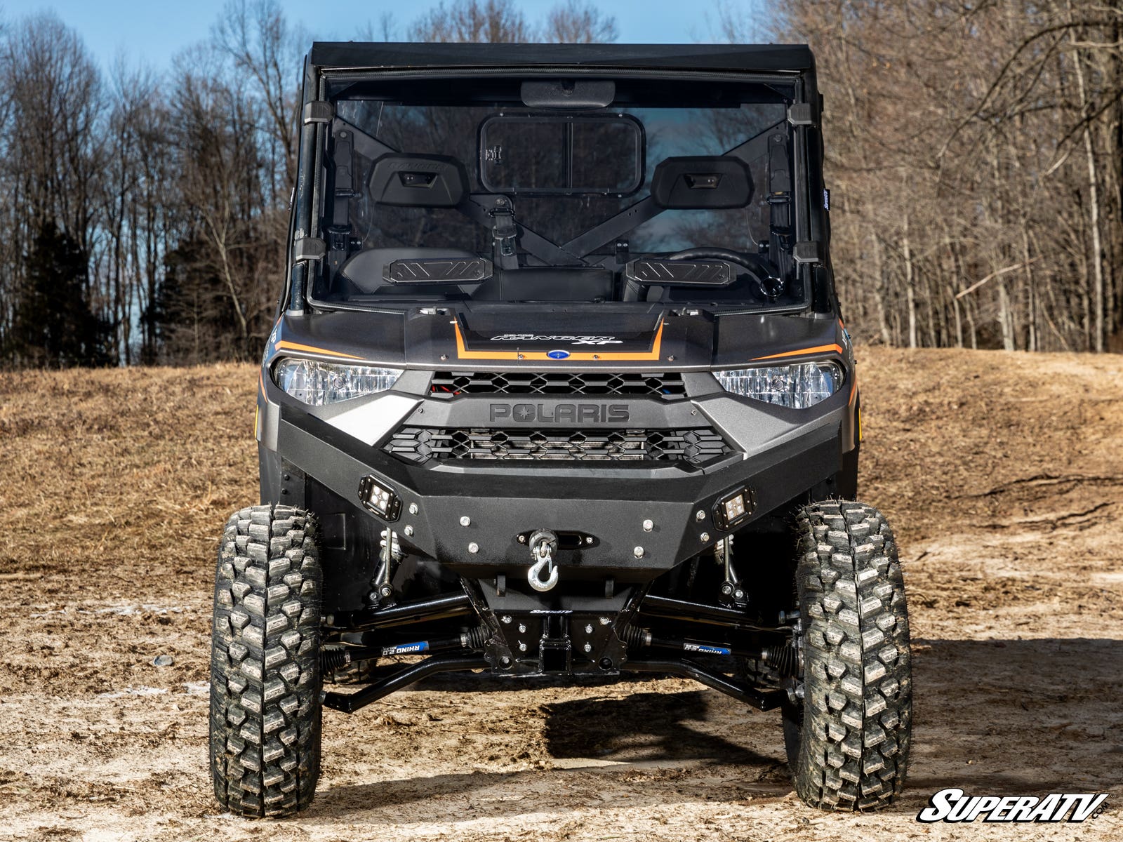 Photo of SuperATV Polaris Ranger XP 900 Vented Full Windshield by SuperATV - Premium Windshields for UTVs / Side by Sides