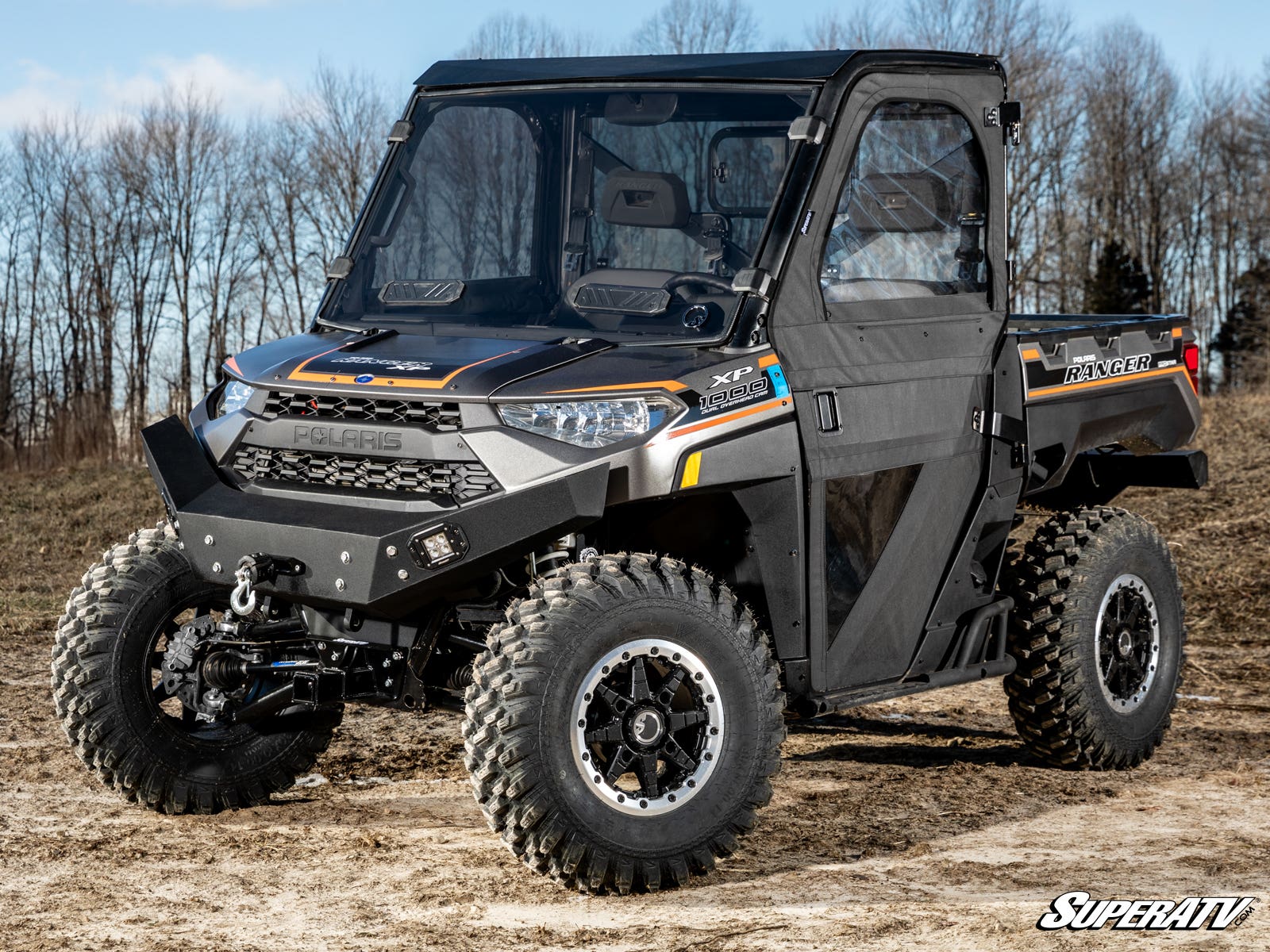 Photo of SuperATV Polaris Ranger XP 900 Vented Full Windshield by SuperATV - Premium Windshields for UTVs / Side by Sides