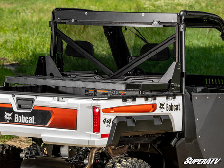 Photo of SuperATV Bobcat UV34 Rear Windshield by SuperATV - Premium Windshields for UTVs / Side by Sides