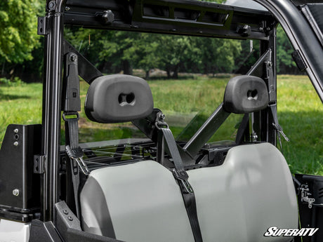 Photo of SuperATV Bobcat UV34 Rear Windshield by SuperATV - Premium Windshields for UTVs / Side by Sides