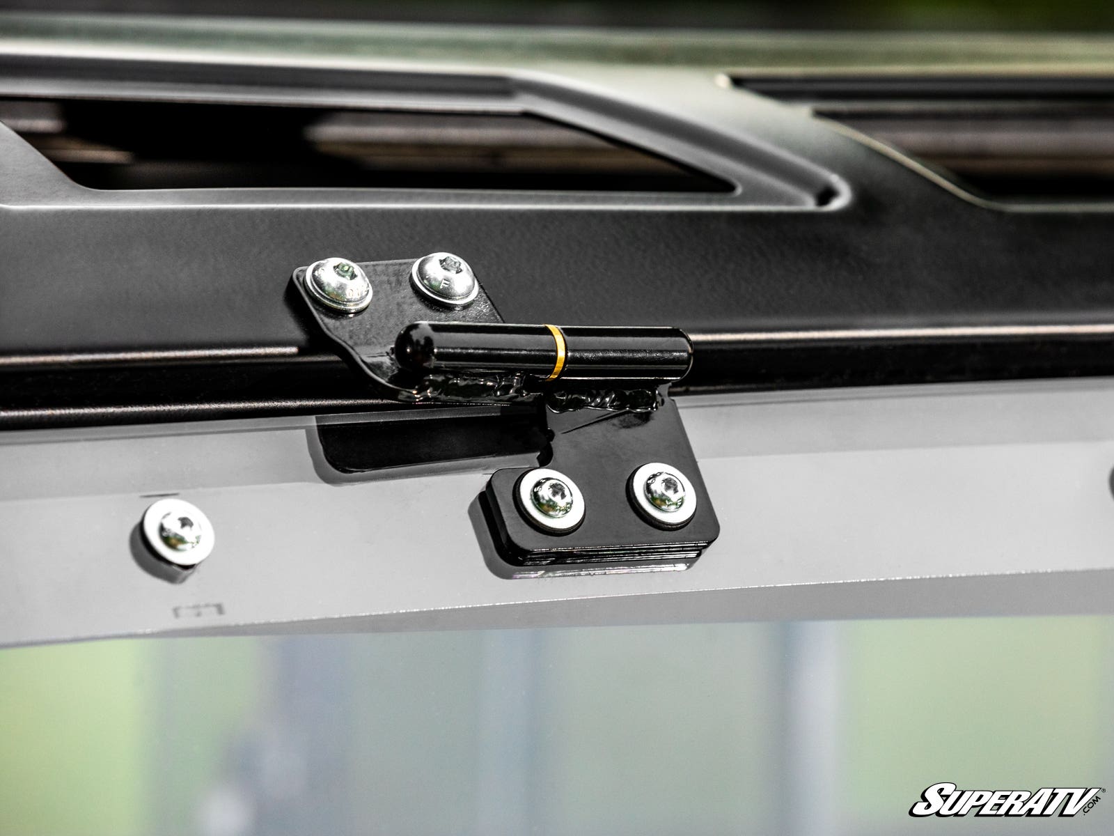 Photo of SuperATV Bobcat UV34 Scratch-Resistant Flip Windshield by SuperATV - Premium Windshields for UTVs / Side by Sides