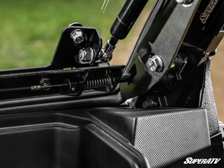 Photo of SuperATV Bobcat UV34 Scratch-Resistant Flip Windshield by SuperATV - Premium Windshields for UTVs / Side by Sides