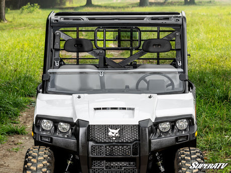Photo of SuperATV Bobcat UV34 Half Windshield by SuperATV - Premium Windshields for UTVs / Side by Sides