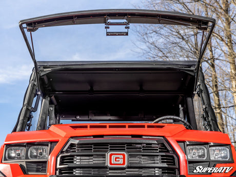 Photo of SuperATV Gravely Atlas JSV Scratch-Resistant Flip Windshield by SuperATV - Premium Windshields for UTVs / Side by Sides