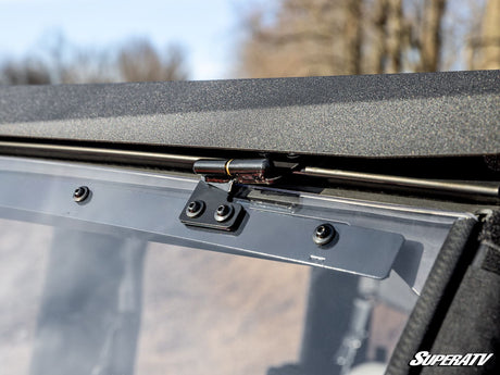 Photo of SuperATV Gravely Atlas JSV Scratch-Resistant Flip Windshield by SuperATV - Premium Windshields for UTVs / Side by Sides