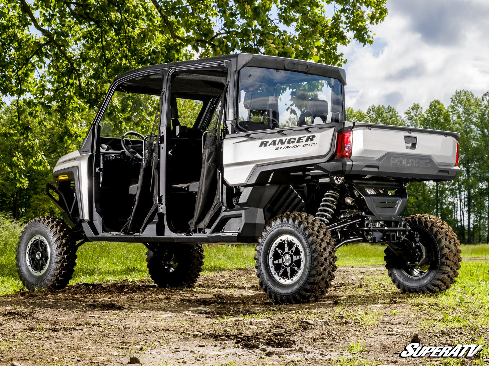 Photo of SuperATV Polaris Ranger XD 1500 4" Portal Gear Lift by SuperATV - Premium Portal Gear Lifts for UTVs / Side by Sides