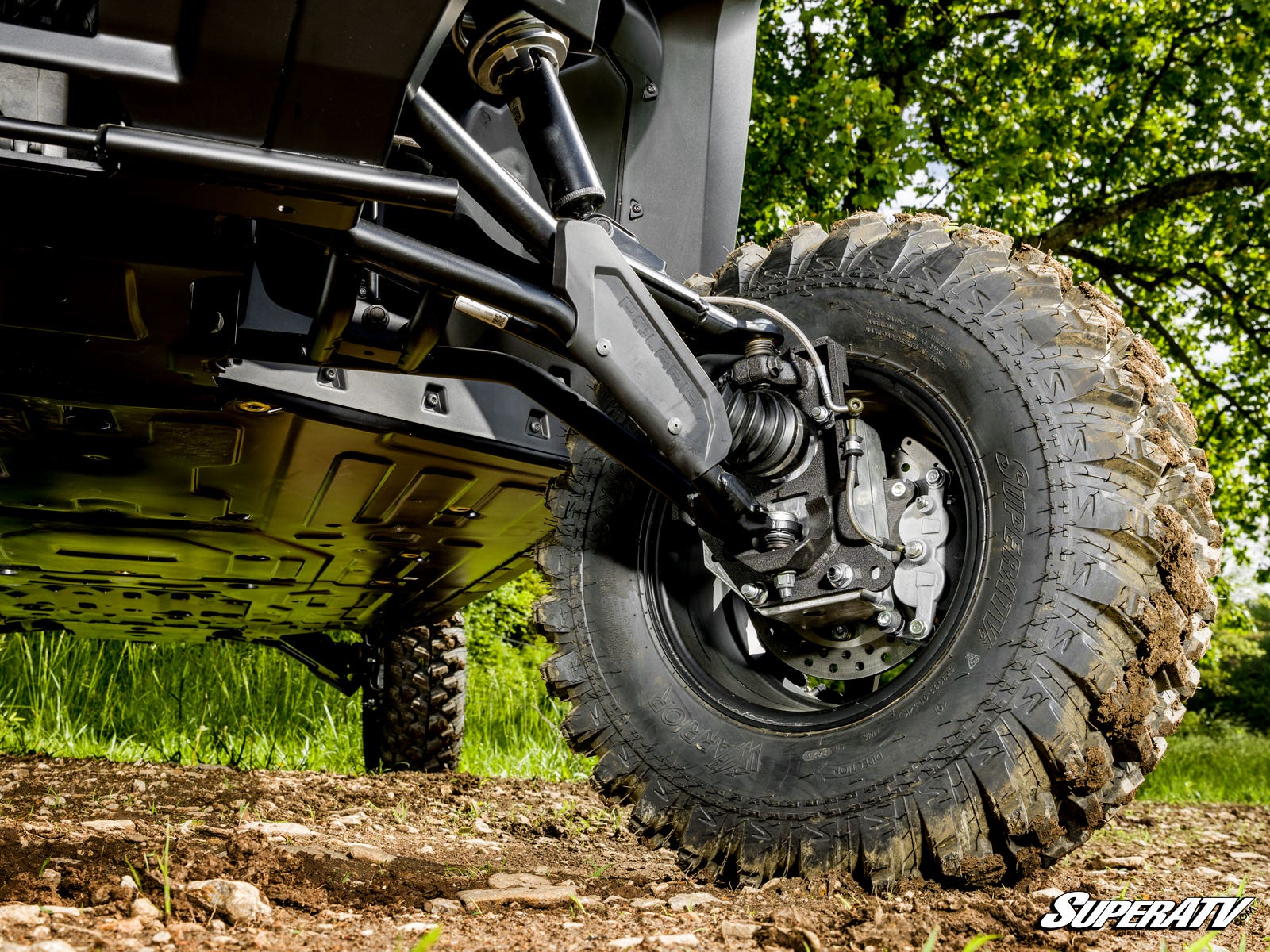 Photo of SuperATV Polaris Ranger XD 1500 4" Portal Gear Lift by SuperATV - Premium Portal Gear Lifts for UTVs / Side by Sides