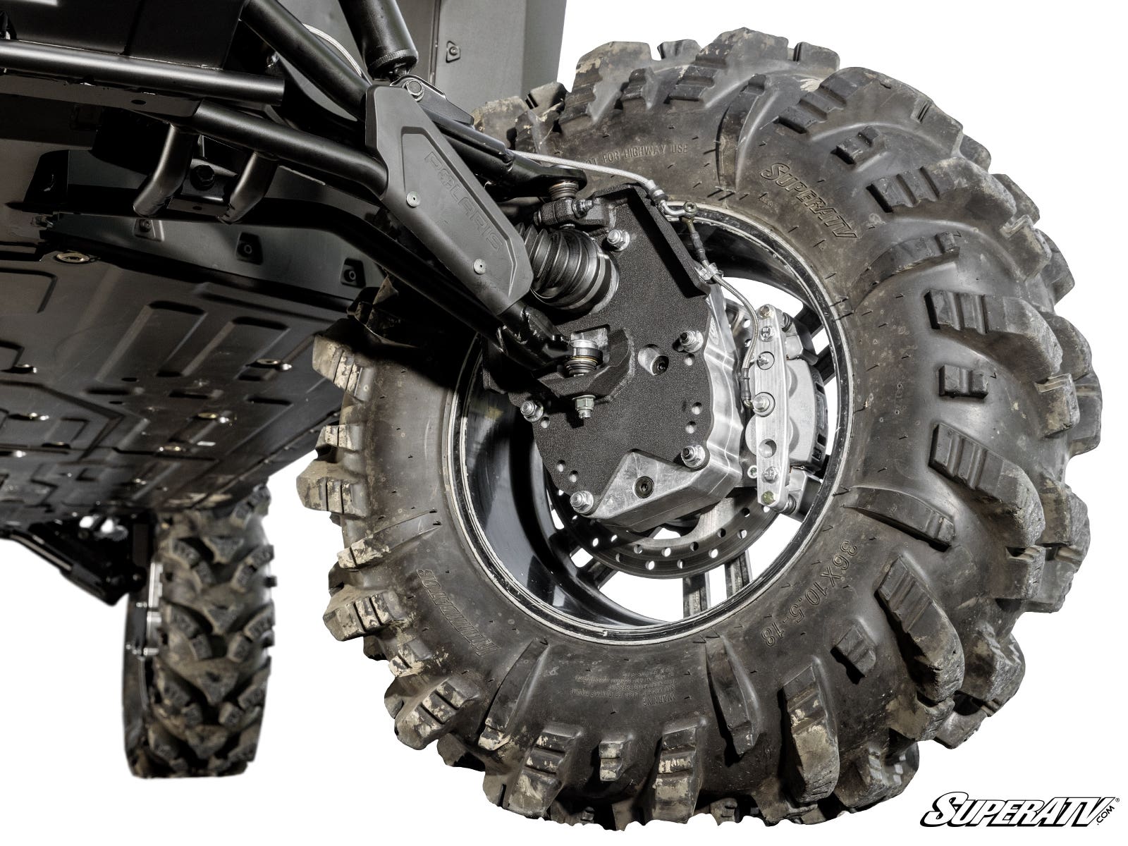 Photo of SuperATV Polaris Ranger XD 1500 6" Portal Gear Lift by SuperATV - Premium Portal Gear Lifts for UTVs / Side by Sides