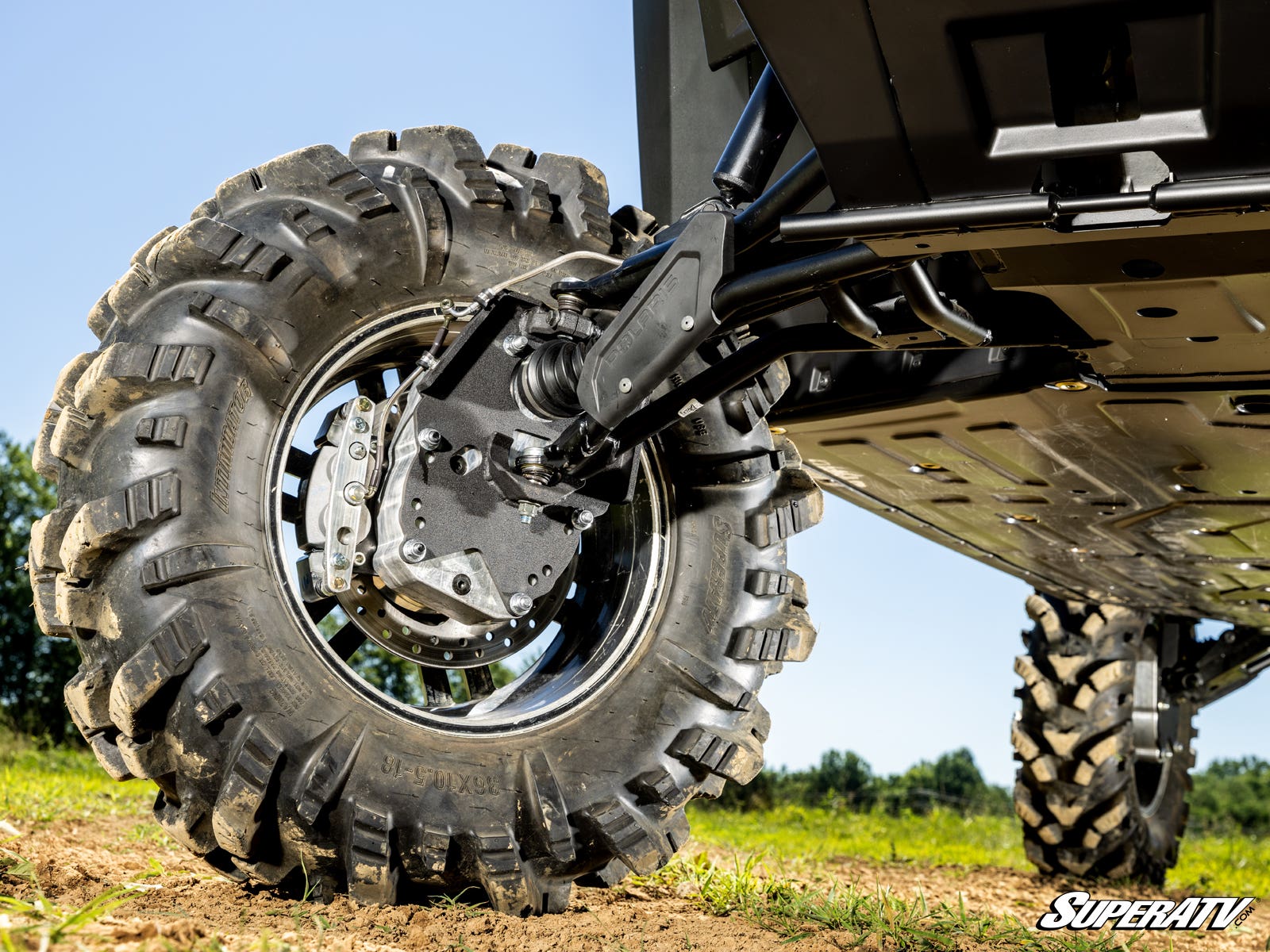 Photo of SuperATV Polaris Ranger XD 1500 6" Portal Gear Lift by SuperATV - Premium Portal Gear Lifts for UTVs / Side by Sides