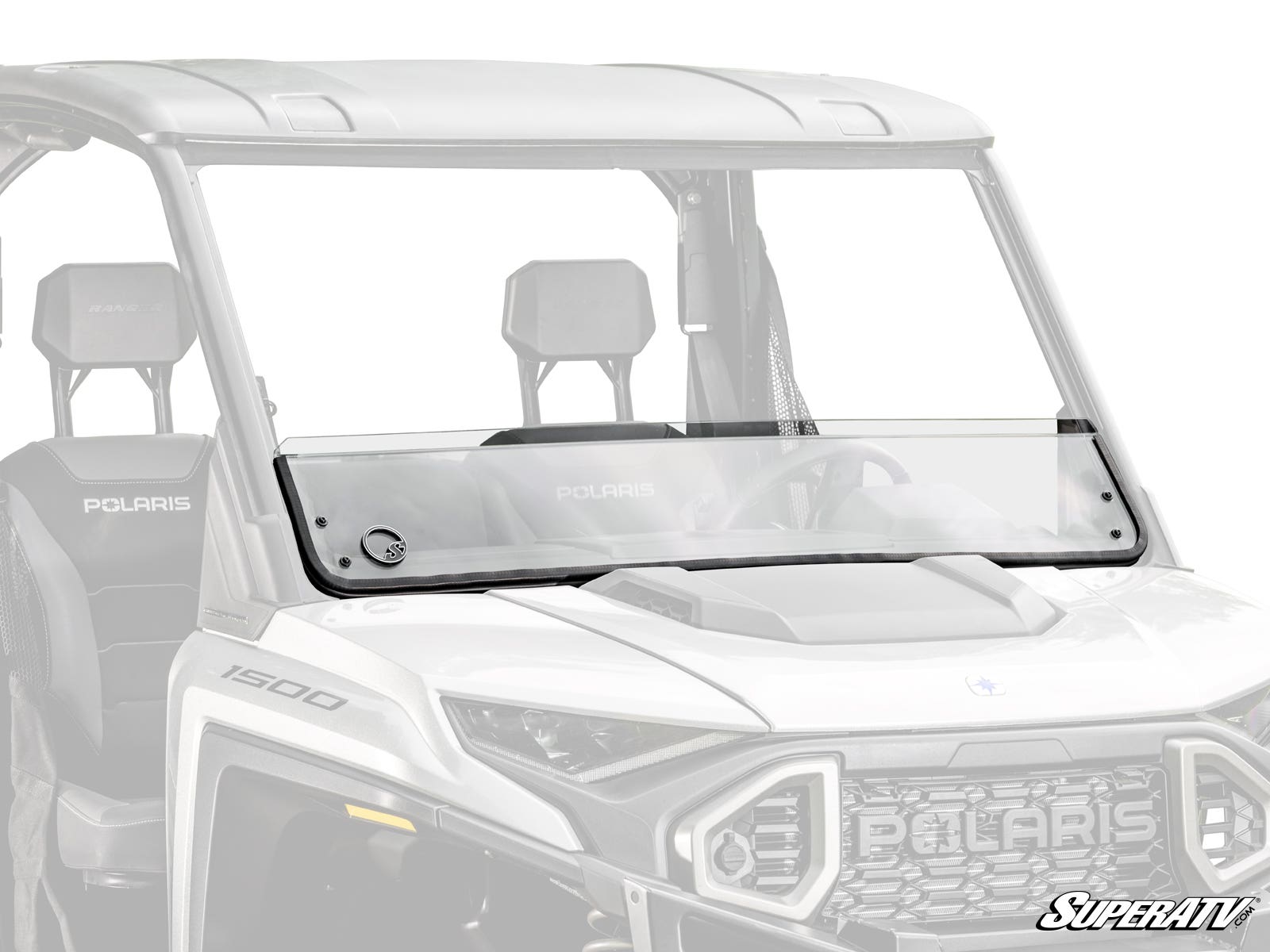 Photo of SuperATV Polaris Ranger XD 1500 Half Windshield by SuperATV - Premium Windshields for UTVs / Side by Sides