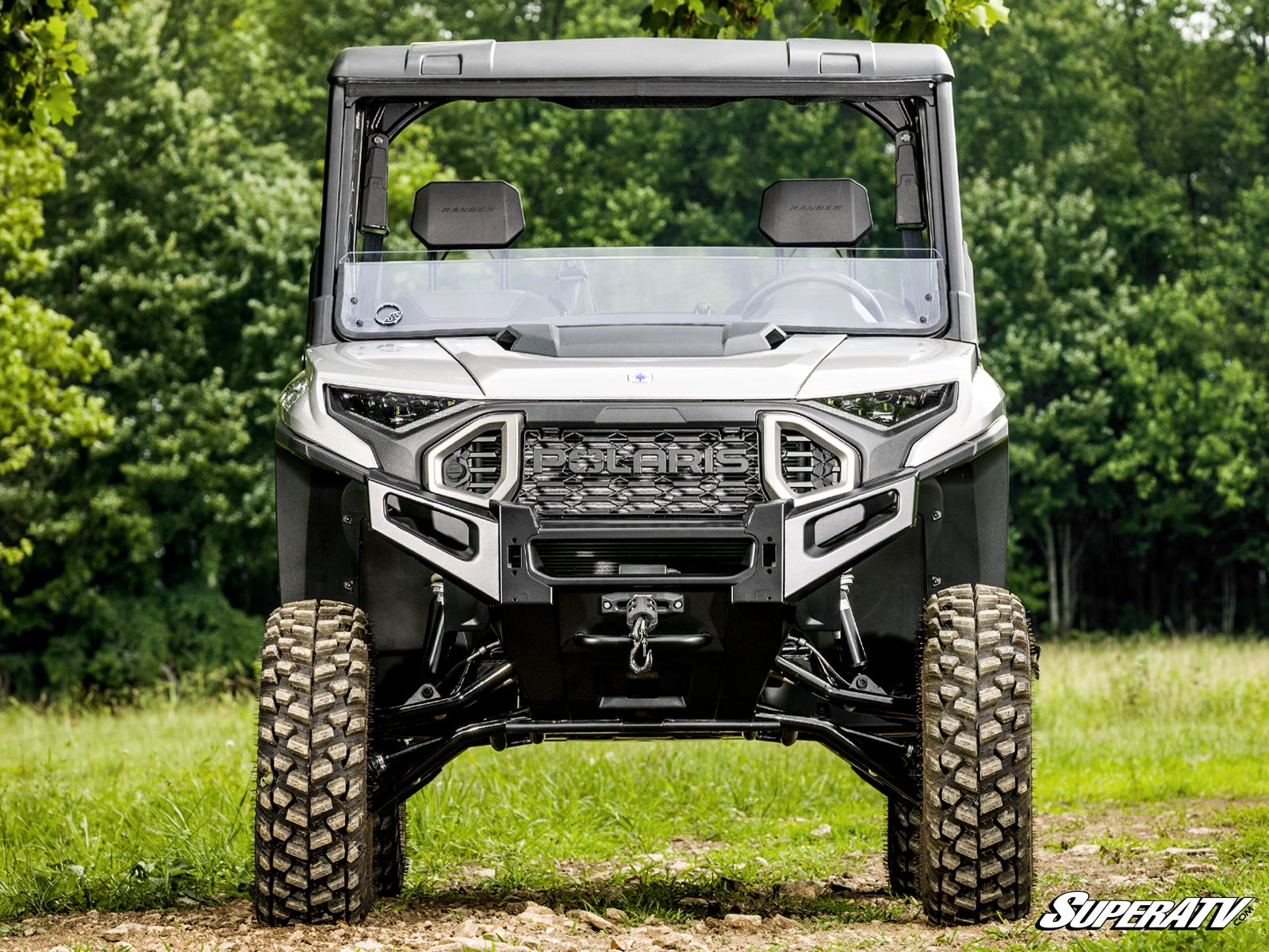 Photo of SuperATV Polaris Ranger XD 1500 Half Windshield by SuperATV - Premium Windshields for UTVs / Side by Sides
