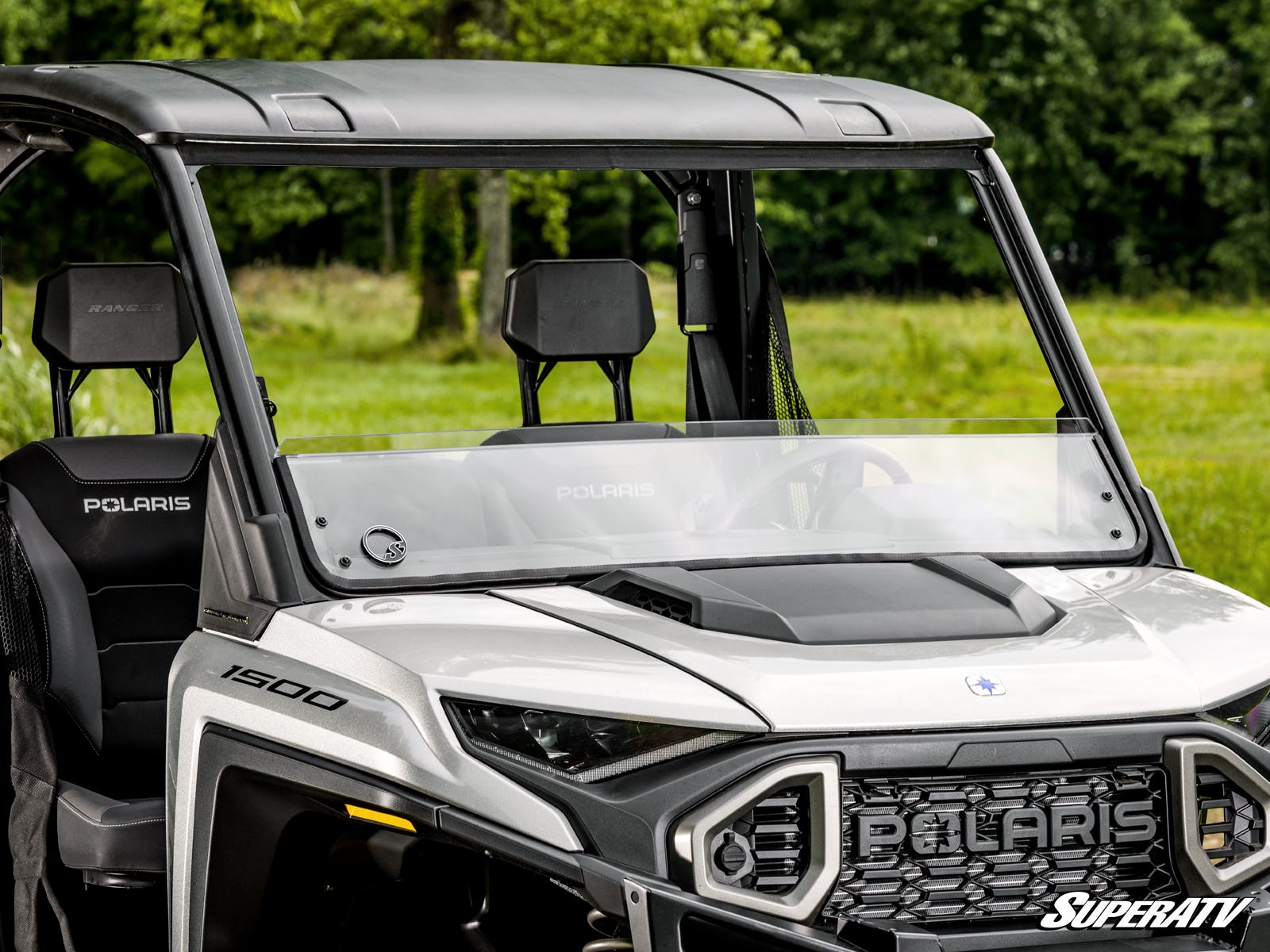 Photo of SuperATV Polaris Ranger XD 1500 Half Windshield by SuperATV - Premium Windshields for UTVs / Side by Sides