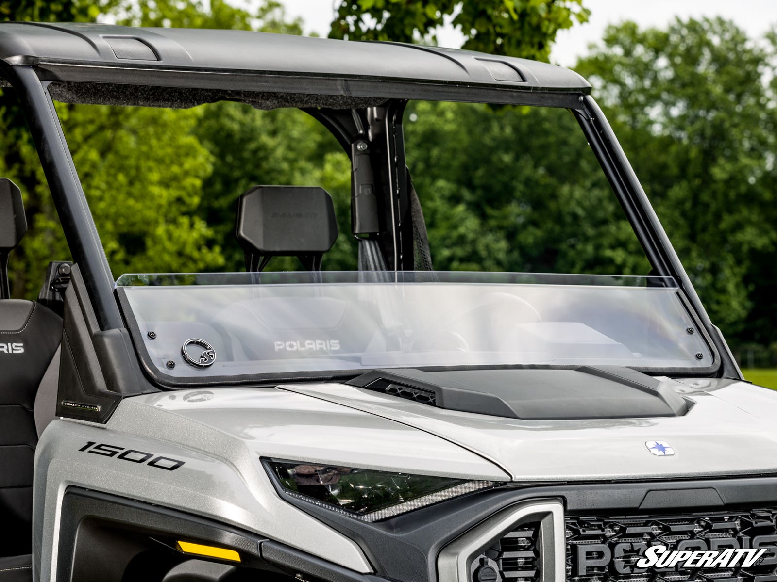 Photo of SuperATV Polaris Ranger XD 1500 Half Windshield by SuperATV - Premium Windshields for UTVs / Side by Sides