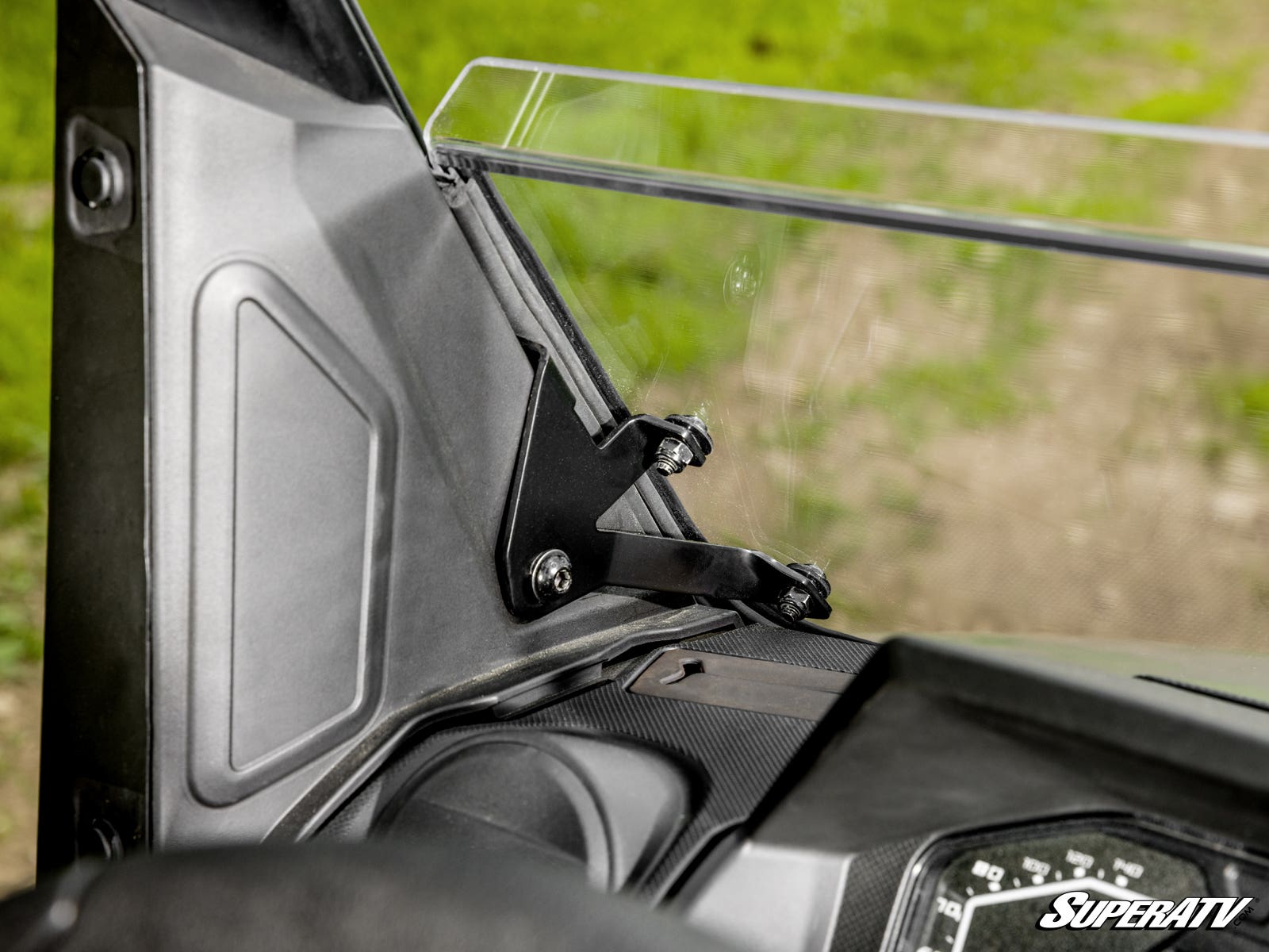 Photo of SuperATV Polaris Ranger XD 1500 Half Windshield by SuperATV - Premium Windshields for UTVs / Side by Sides