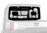 Polaris Ranger XD 1500 Glass Sliding Rear Windshield