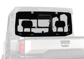 Polaris Ranger XD 1500 Glass Sliding Rear Windshield