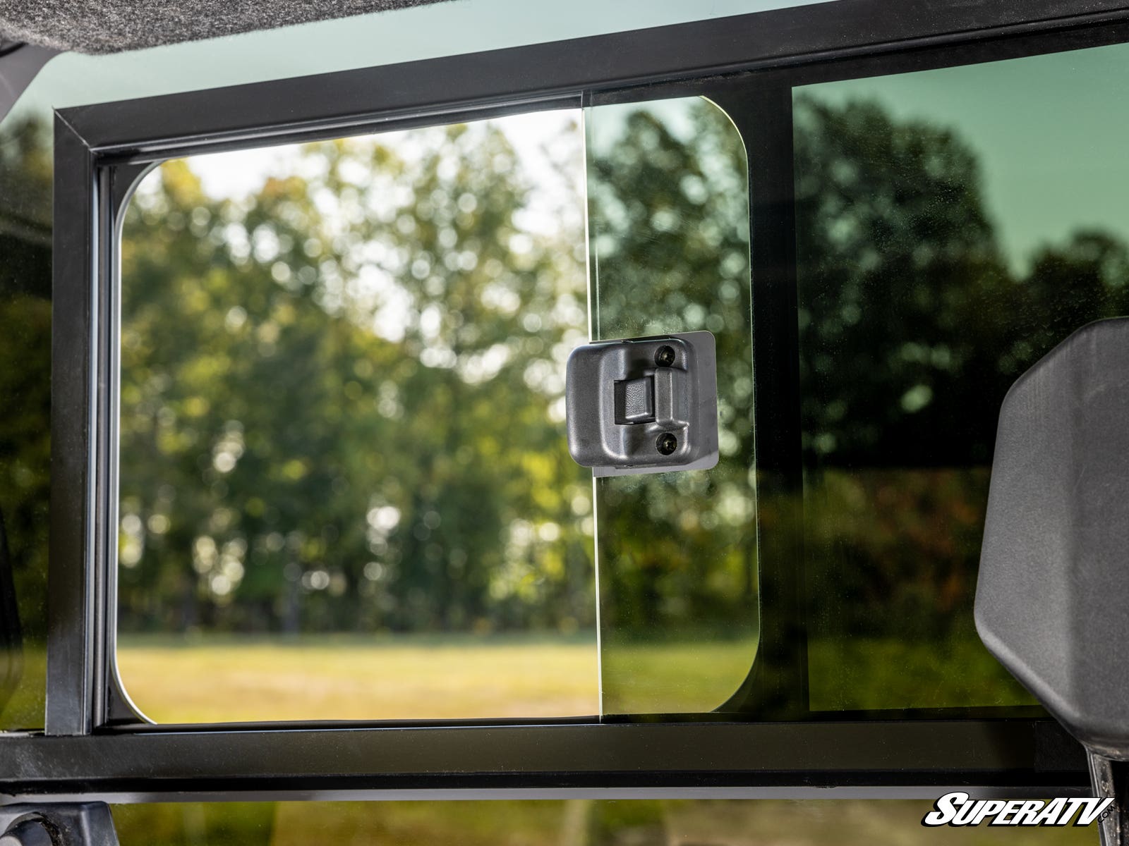 Photo of SuperATV Polaris Ranger XD 1500 Glass Sliding Rear Windshield by SuperATV - Premium for UTVs / Side by Sides