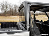 Photo of SuperATV Polaris Ranger XD 1500 Scratch-Resistant Rear Windshield by SuperATV - Premium Windshields for UTVs / Side by Sides