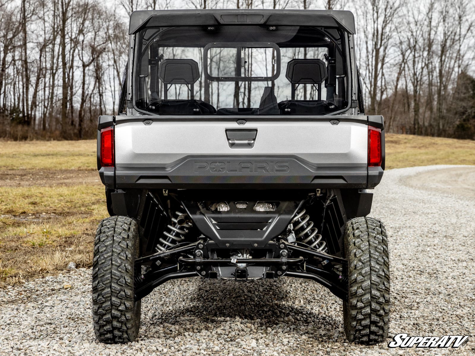 Photo of SuperATV Polaris Ranger XD 1500 Sliding Rear Windshield by SuperATV - Premium Windshields for UTVs / Side by Sides