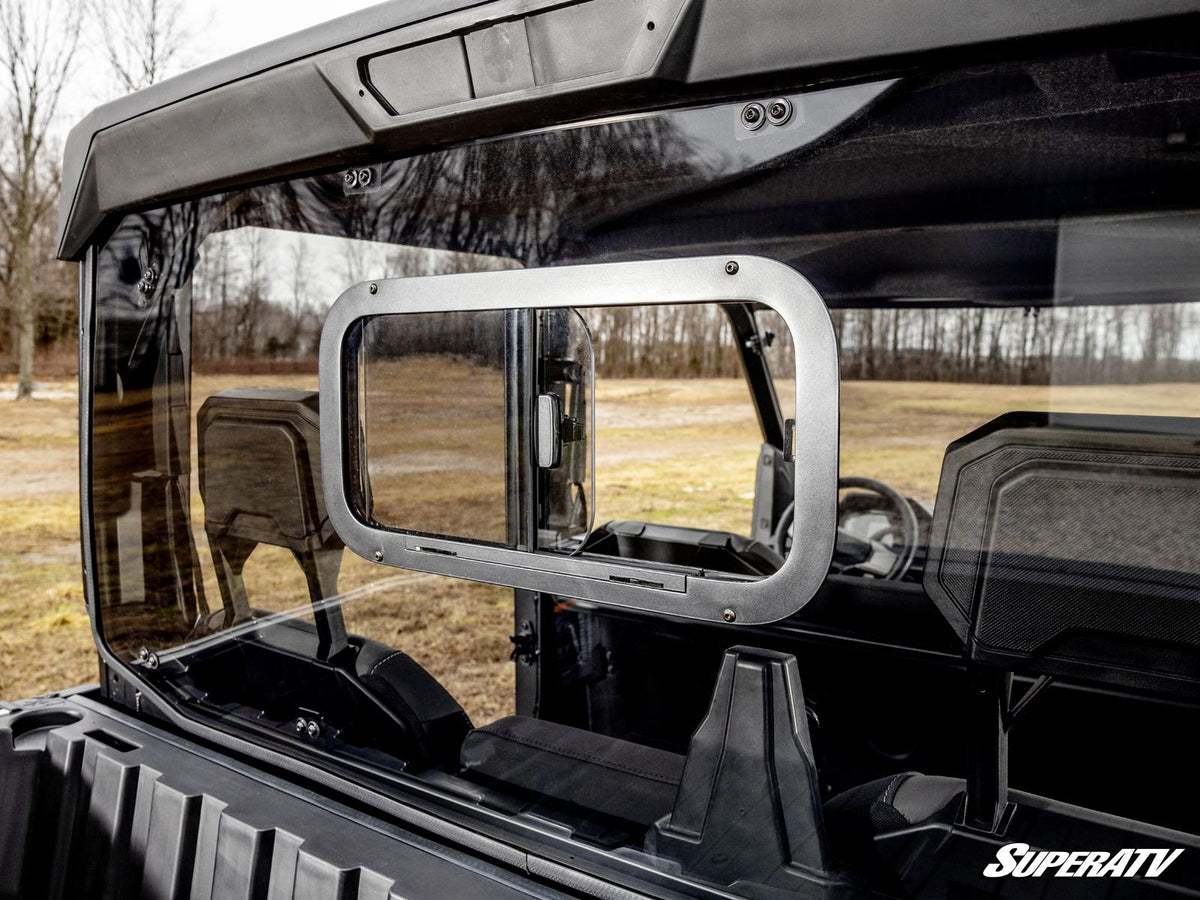 Photo of SuperATV Polaris Ranger XD 1500 Sliding Rear Windshield by SuperATV - Premium Windshields for UTVs / Side by Sides
