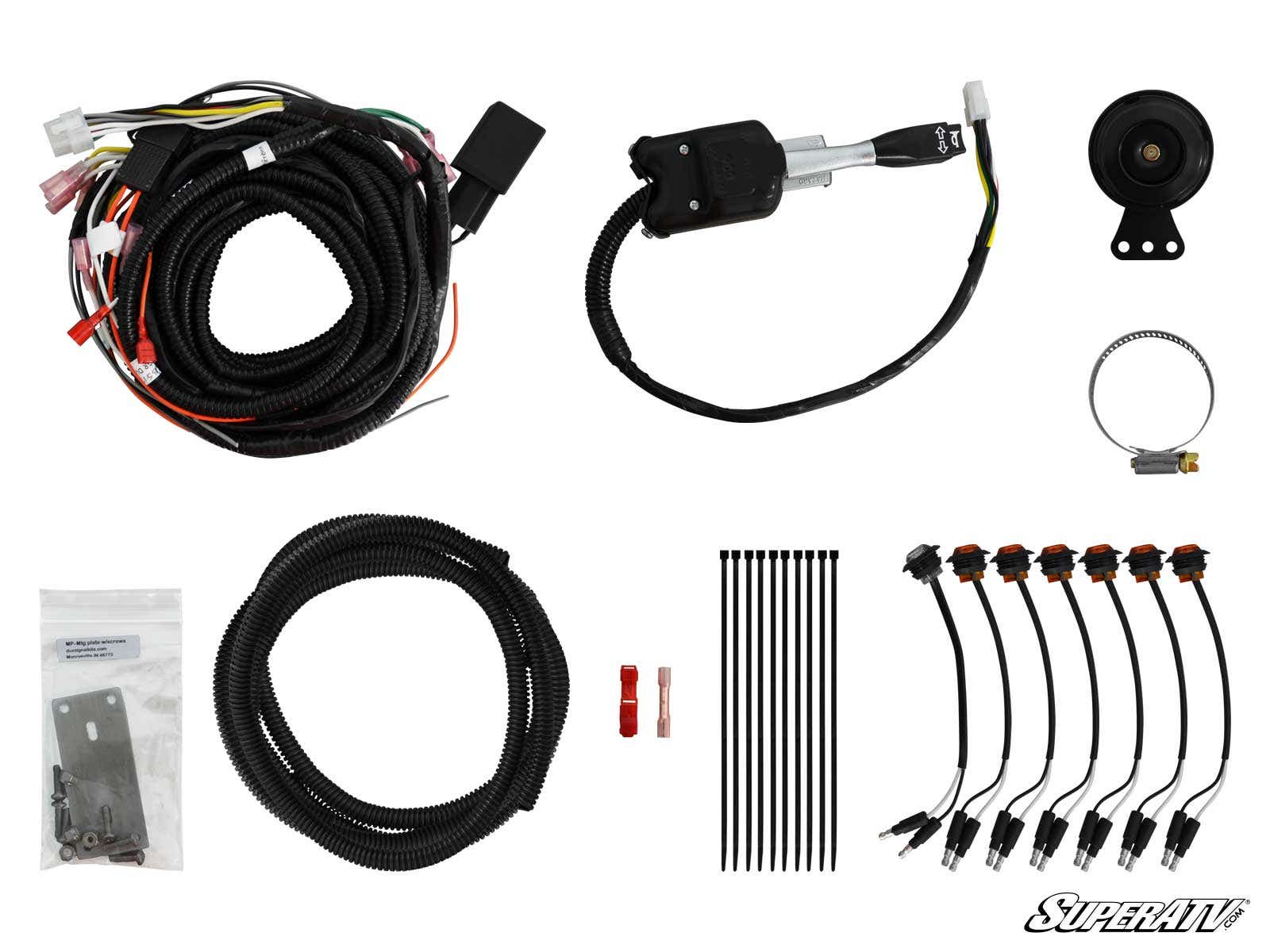Photo of SuperATV Polaris Ranger XP 900 Plug & Play Turn Signal Kit by SuperATV - Premium Street Legal Kits for UTVs / Side by Sides