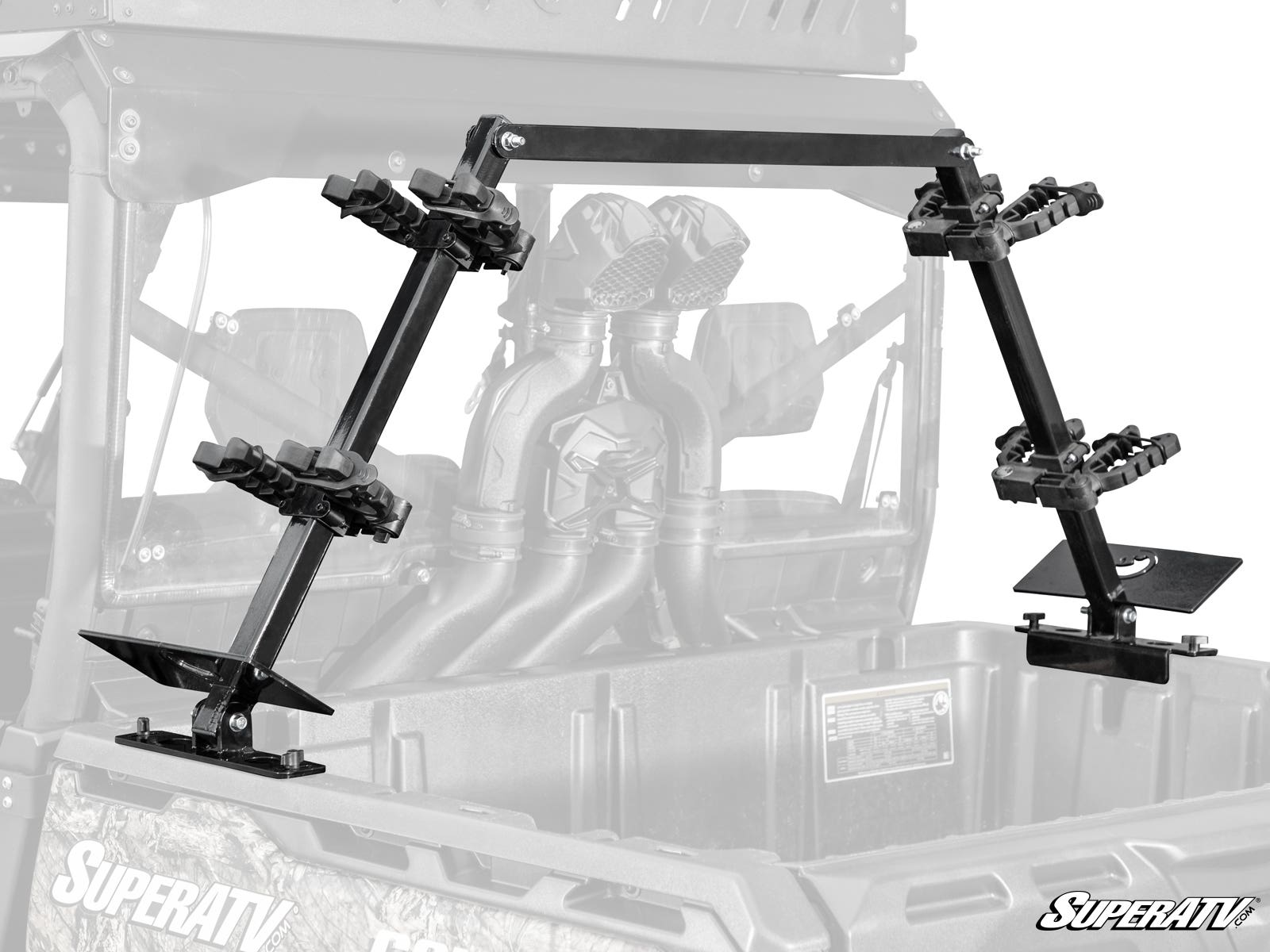 Photo of SuperATV Can-Am Defender In-Bed Gun Rack by SuperATV - Premium Storage for UTVs / Side by Sides