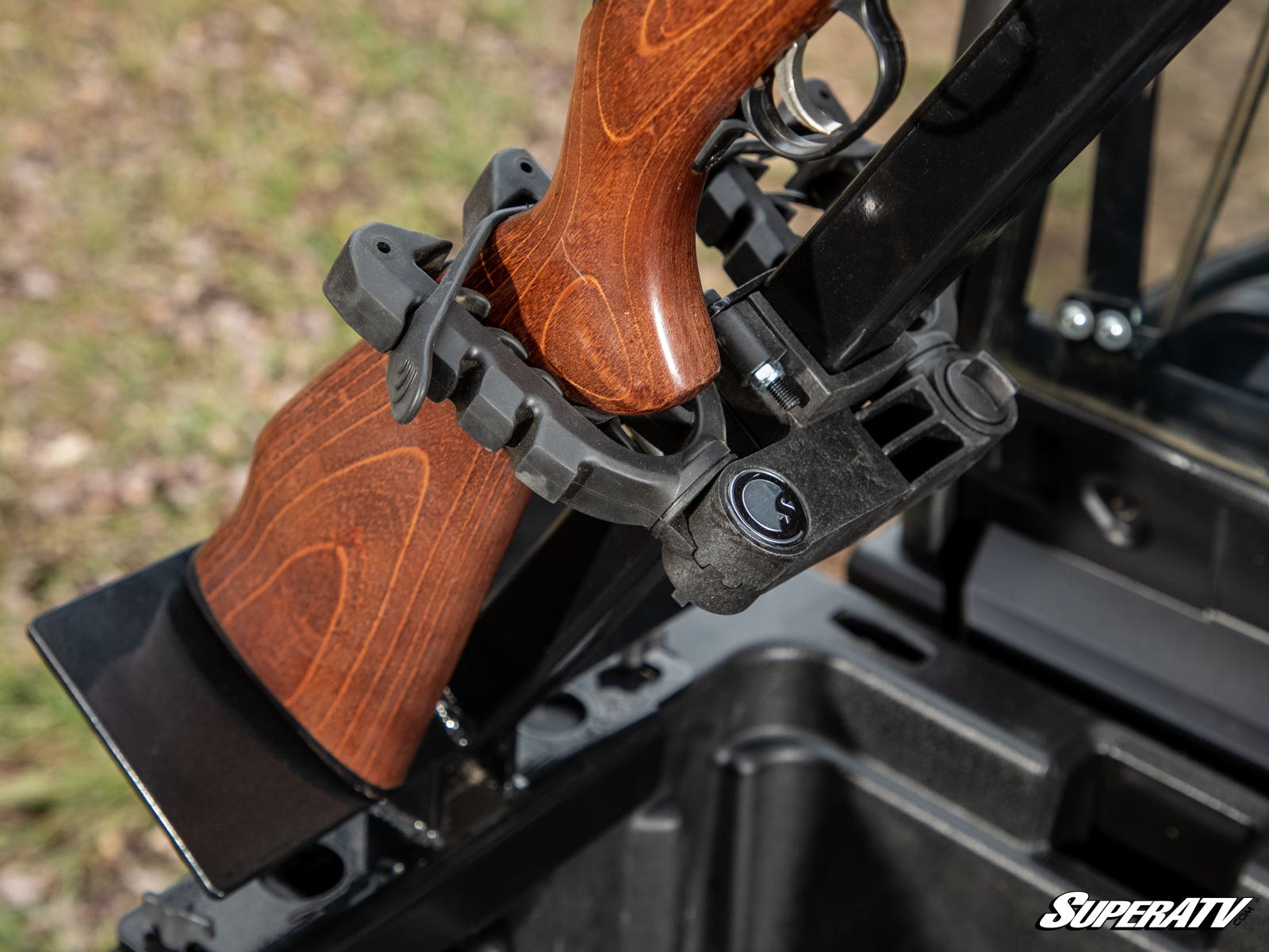 Photo of SuperATV Can-Am Defender In-Bed Gun Rack by SuperATV - Premium Storage for UTVs / Side by Sides