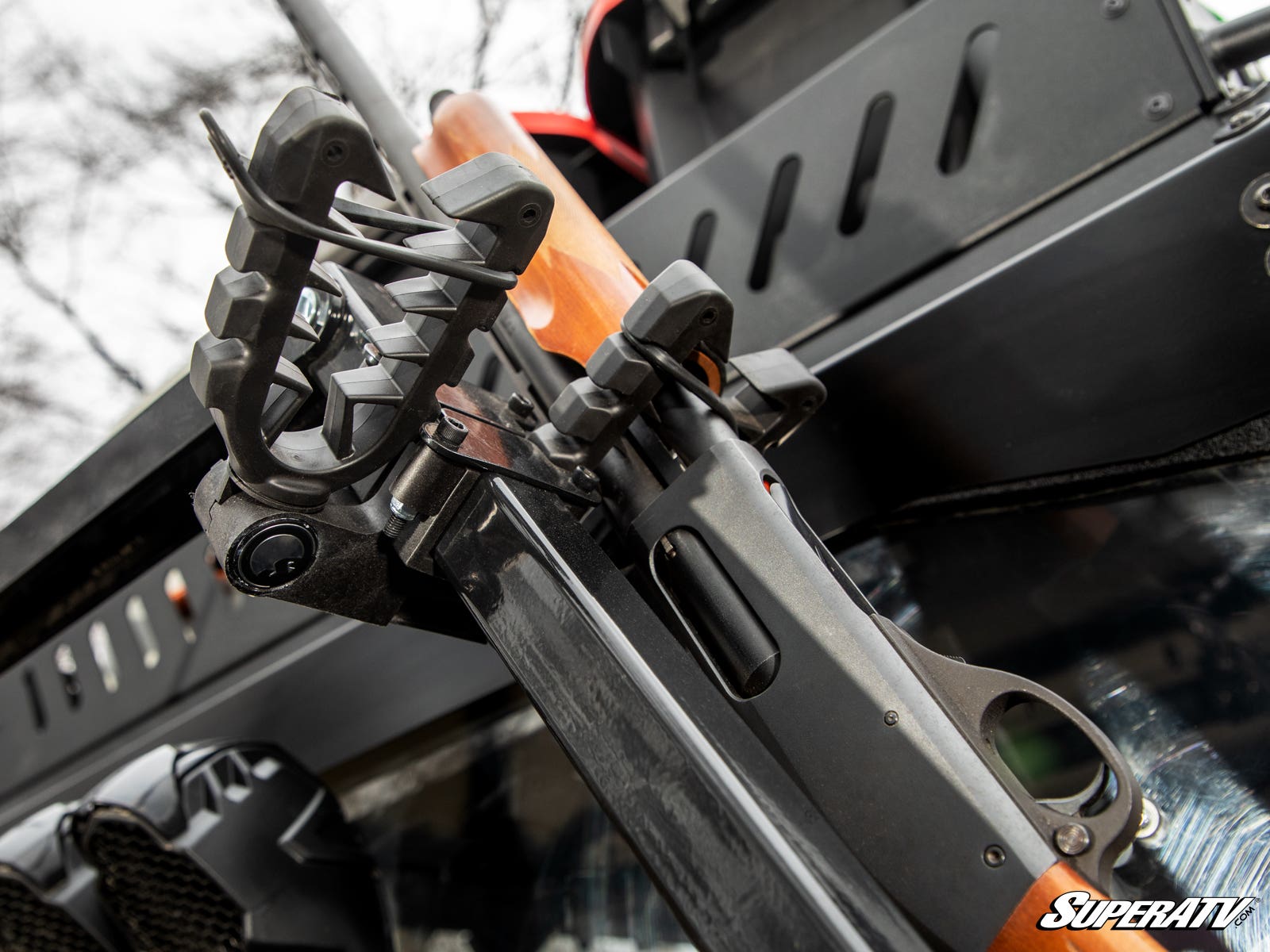 Photo of SuperATV Can-Am Defender In-Bed Gun Rack by SuperATV - Premium Storage for UTVs / Side by Sides