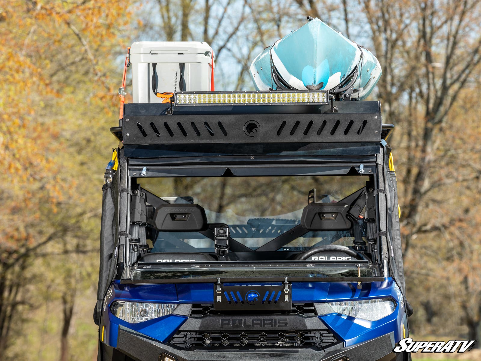 Photo of SuperATV Polaris Ranger XP 570 Crew Outfitter Roof Rack by SuperATV - Premium Storage for UTVs / Side by Sides