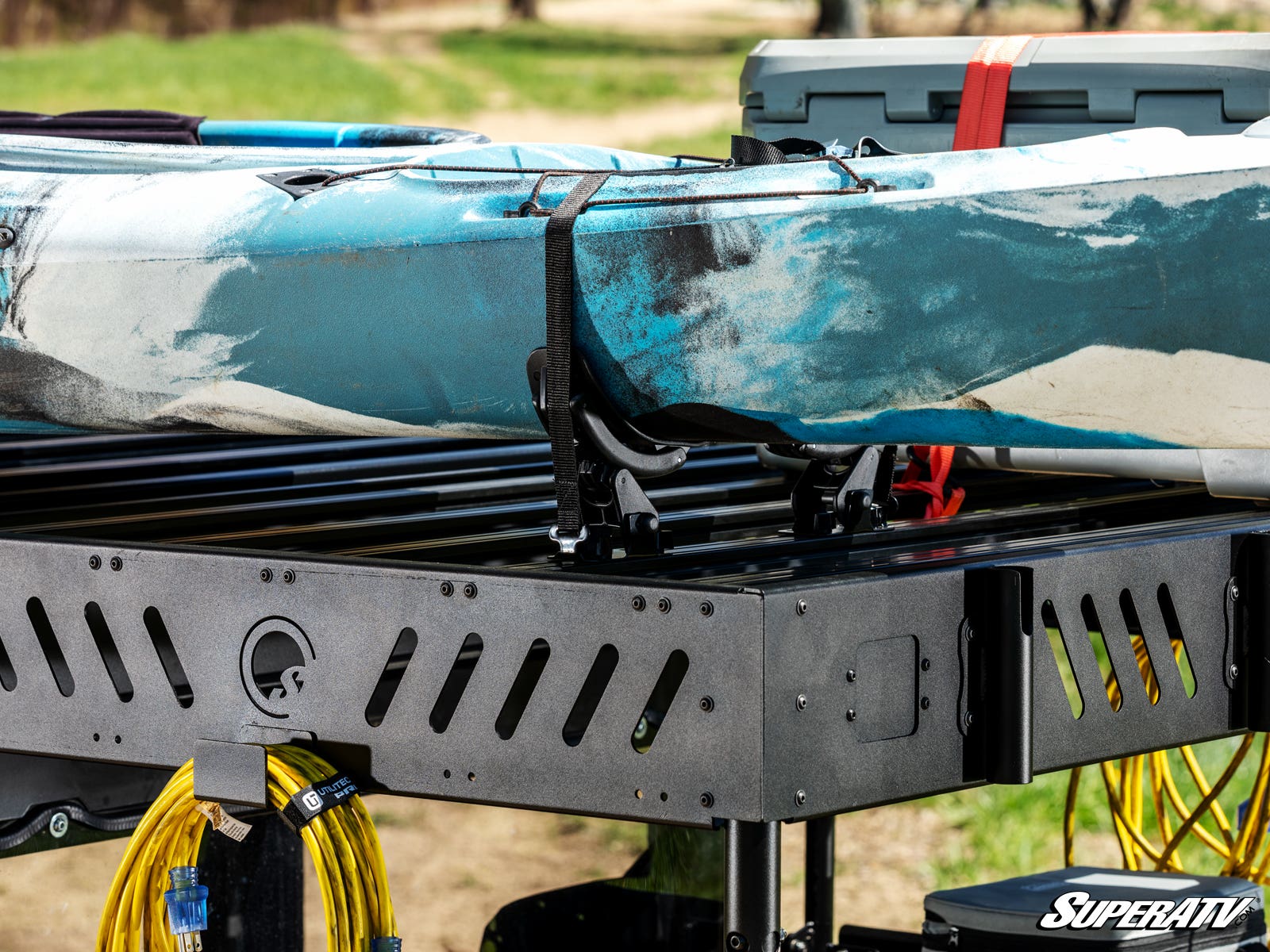 Photo of SuperATV Polaris Ranger XP 570 Crew Outfitter Roof Rack by SuperATV - Premium Storage for UTVs / Side by Sides
