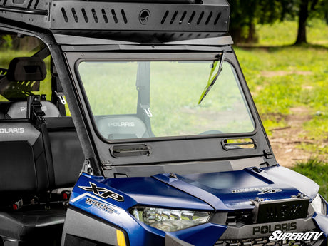 Photo of SuperATV Bobcat UV34 Flip Down Glass Windshield by SuperATV - Premium Windshields for UTVs / Side by Sides