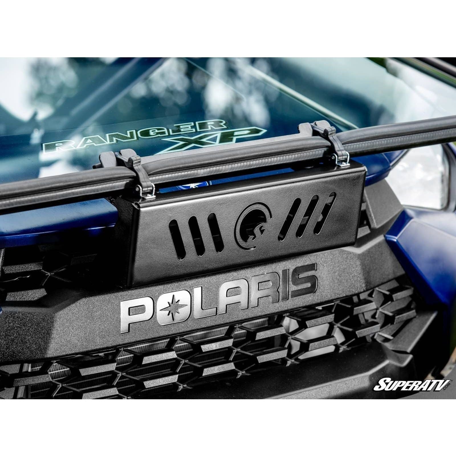 Photo of Polaris Ranger 1000 Flip Down Glass Windshield by SuperATV - Premium Windshields for UTVs / Side by Sides