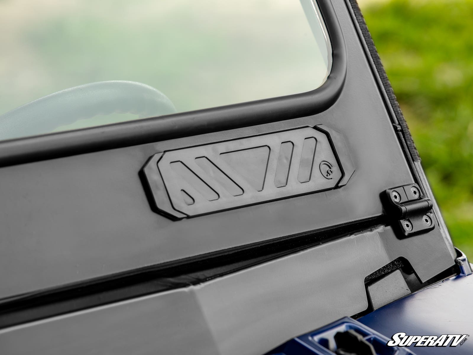Photo of SuperATV Bobcat UV34 Flip Down Glass Windshield by SuperATV - Premium Windshields for UTVs / Side by Sides