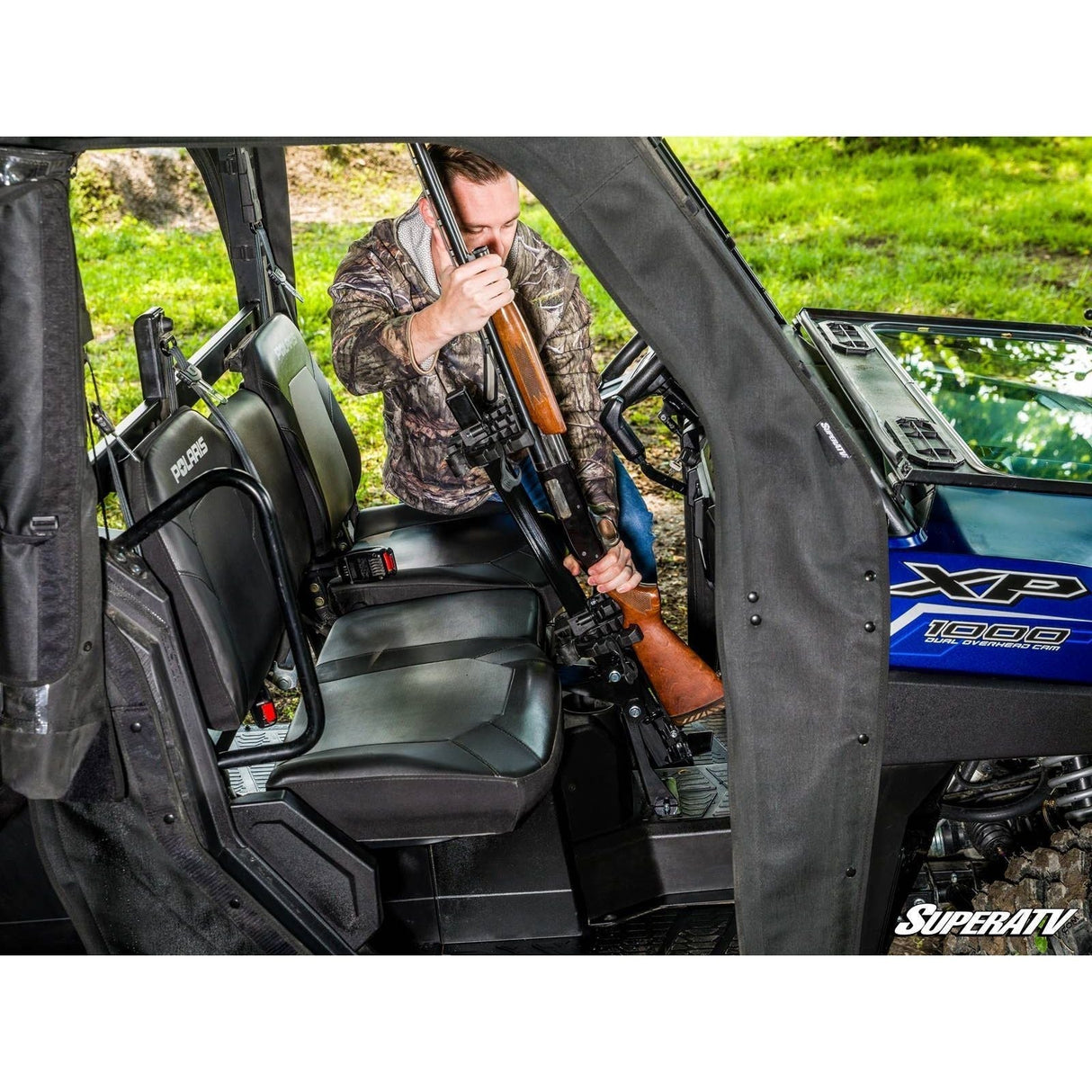 Polaris Ranger XP 1000 Floor Mounted Gun Holder