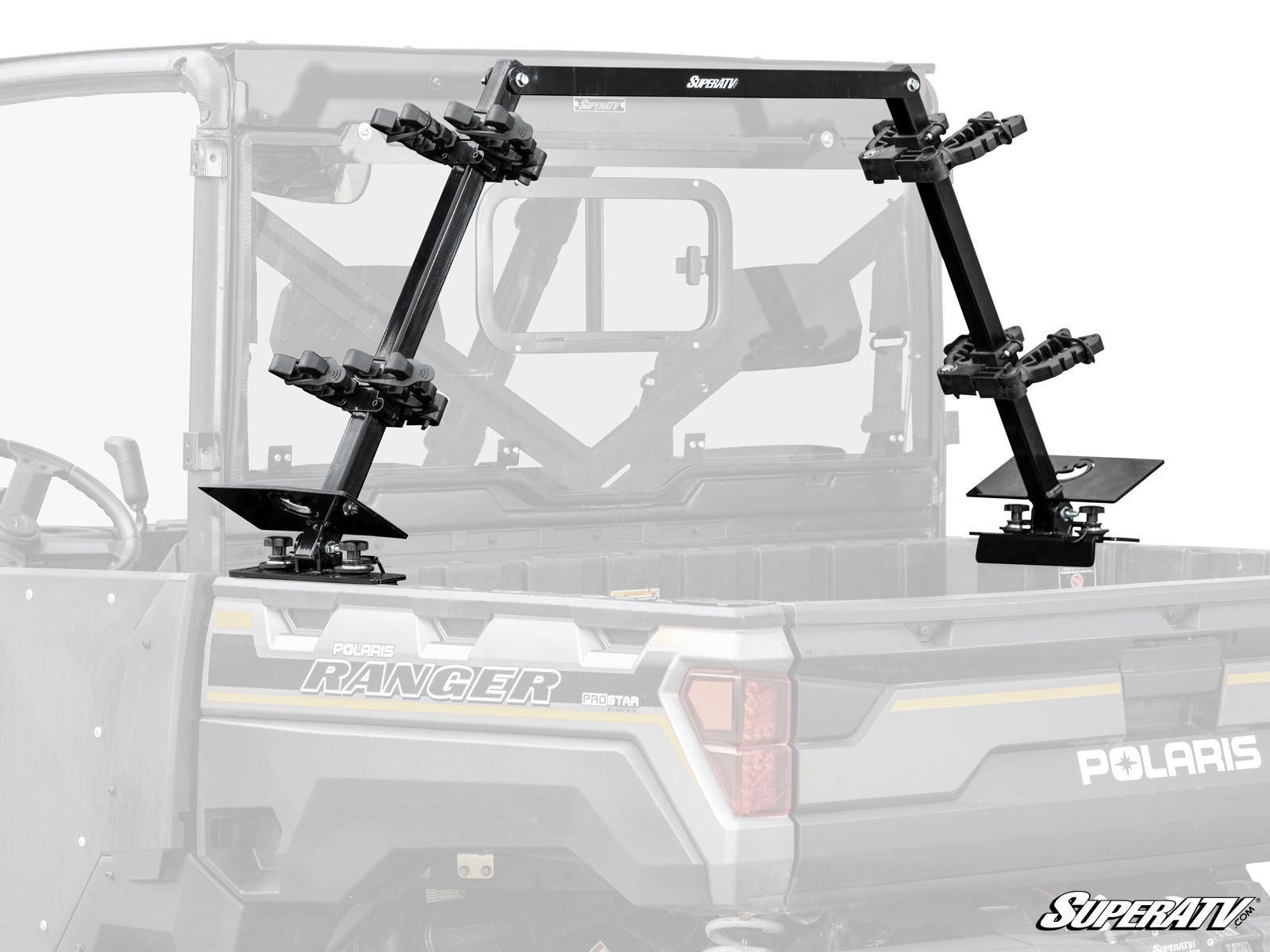 Photo of SuperATV Polaris Ranger In-Bed Gun Rack by SuperATV - Premium Storage for UTVs / Side by Sides