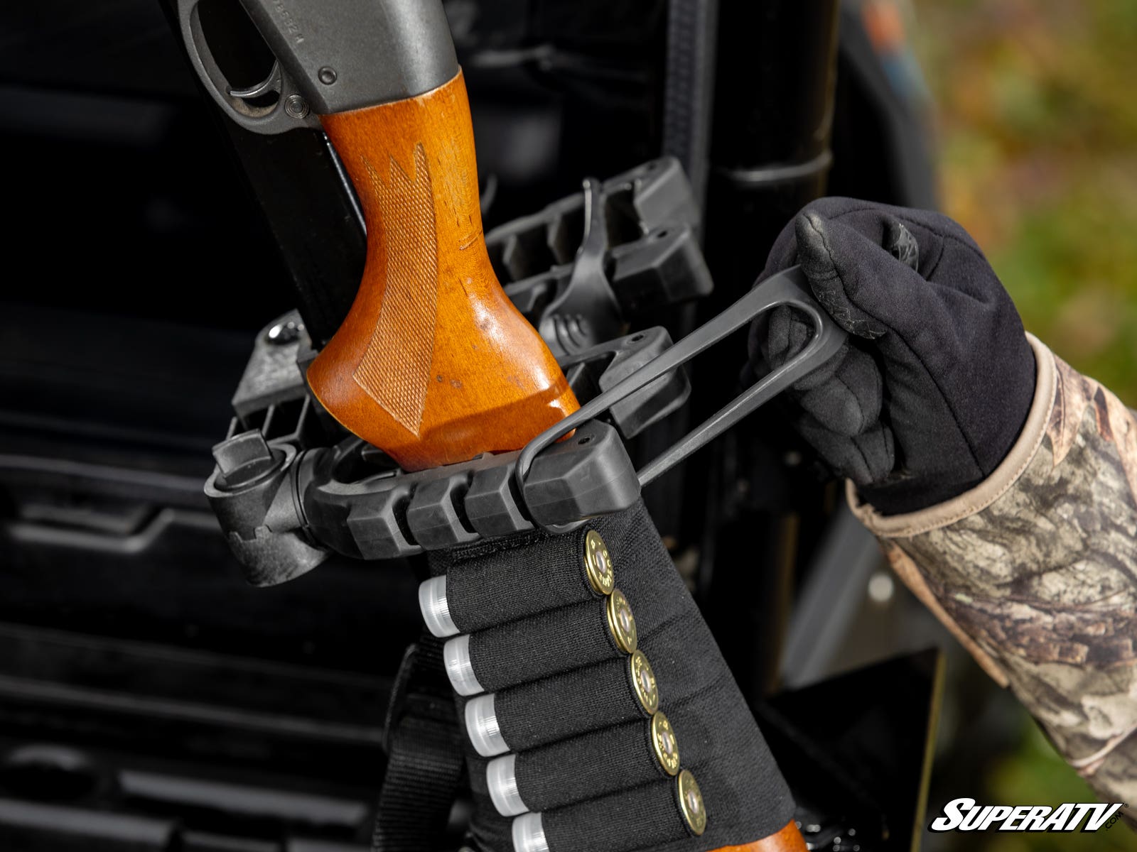 Photo of SuperATV Polaris Ranger In-Bed Gun Rack by SuperATV - Premium Storage for UTVs / Side by Sides