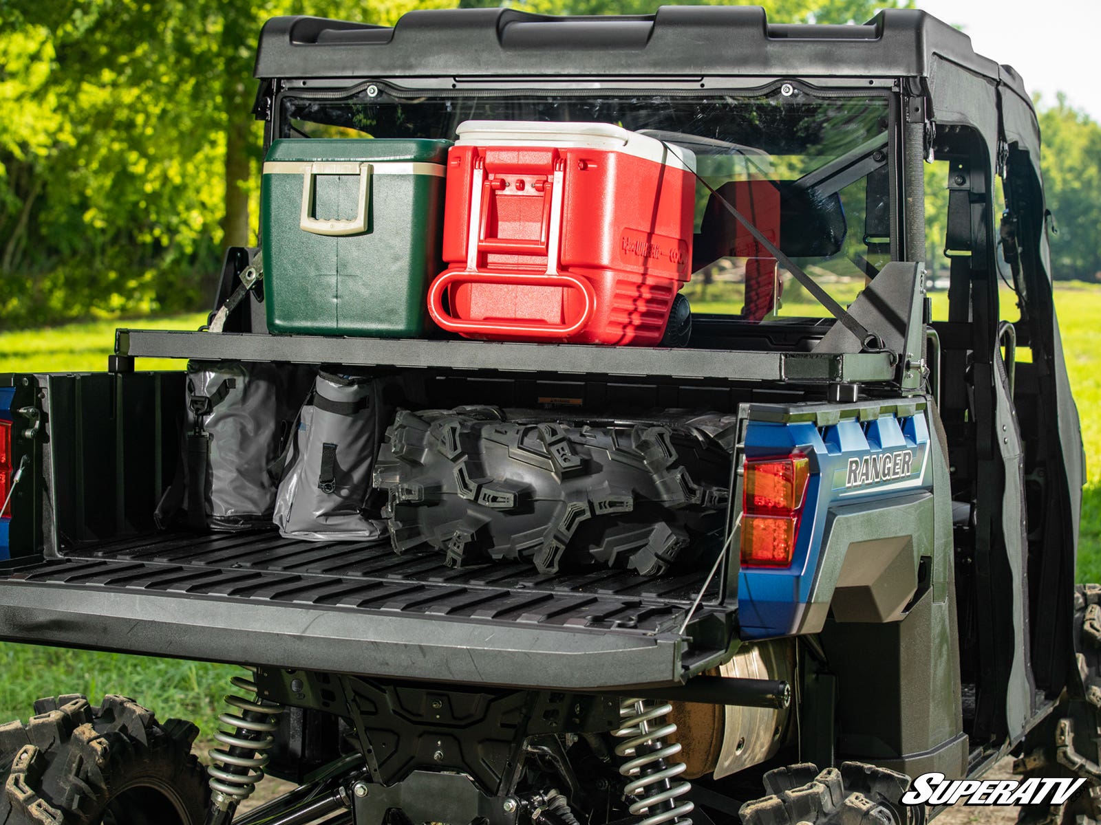 Photo of SuperATV Polaris Ranger Headache Cargo Rack by SuperATV - Premium Storage for UTVs / Side by Sides