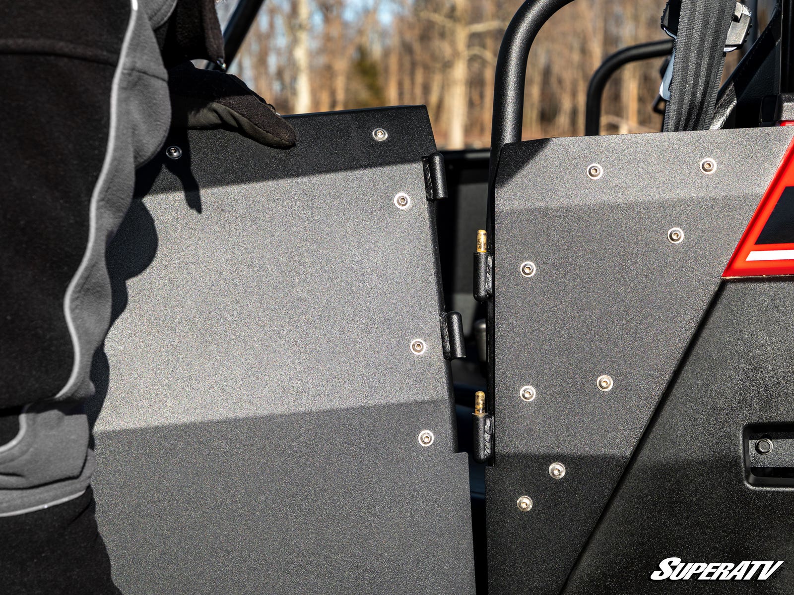Photo of SuperATV Polaris Ranger 150 Aluminum Doors by SuperATV - Premium Doors for UTVs / Side by Sides