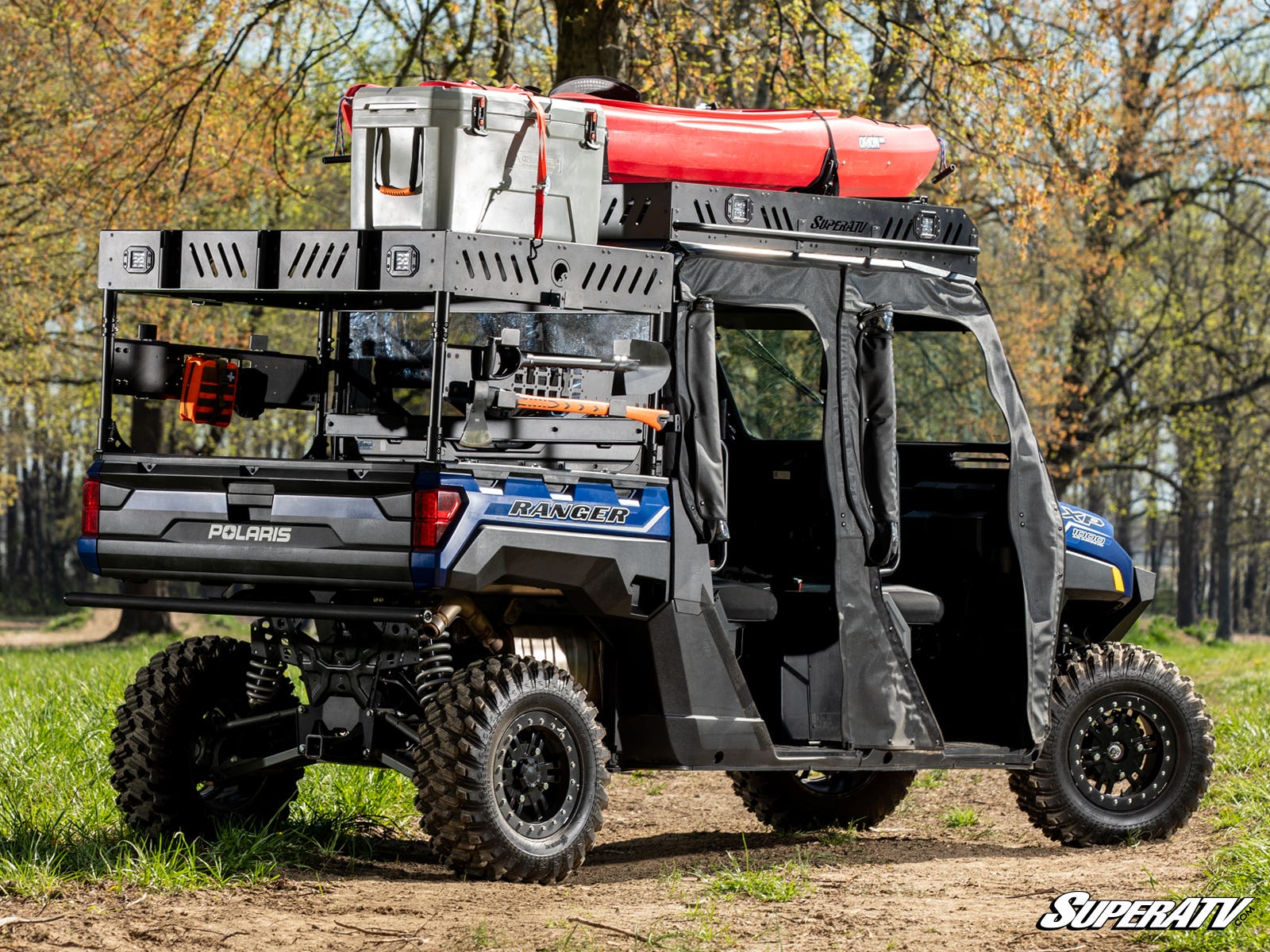 Photo of SuperATV Polaris Ranger 1000 Outfitter Bed Rack by SuperATV - Premium Storage for UTVs / Side by Sides