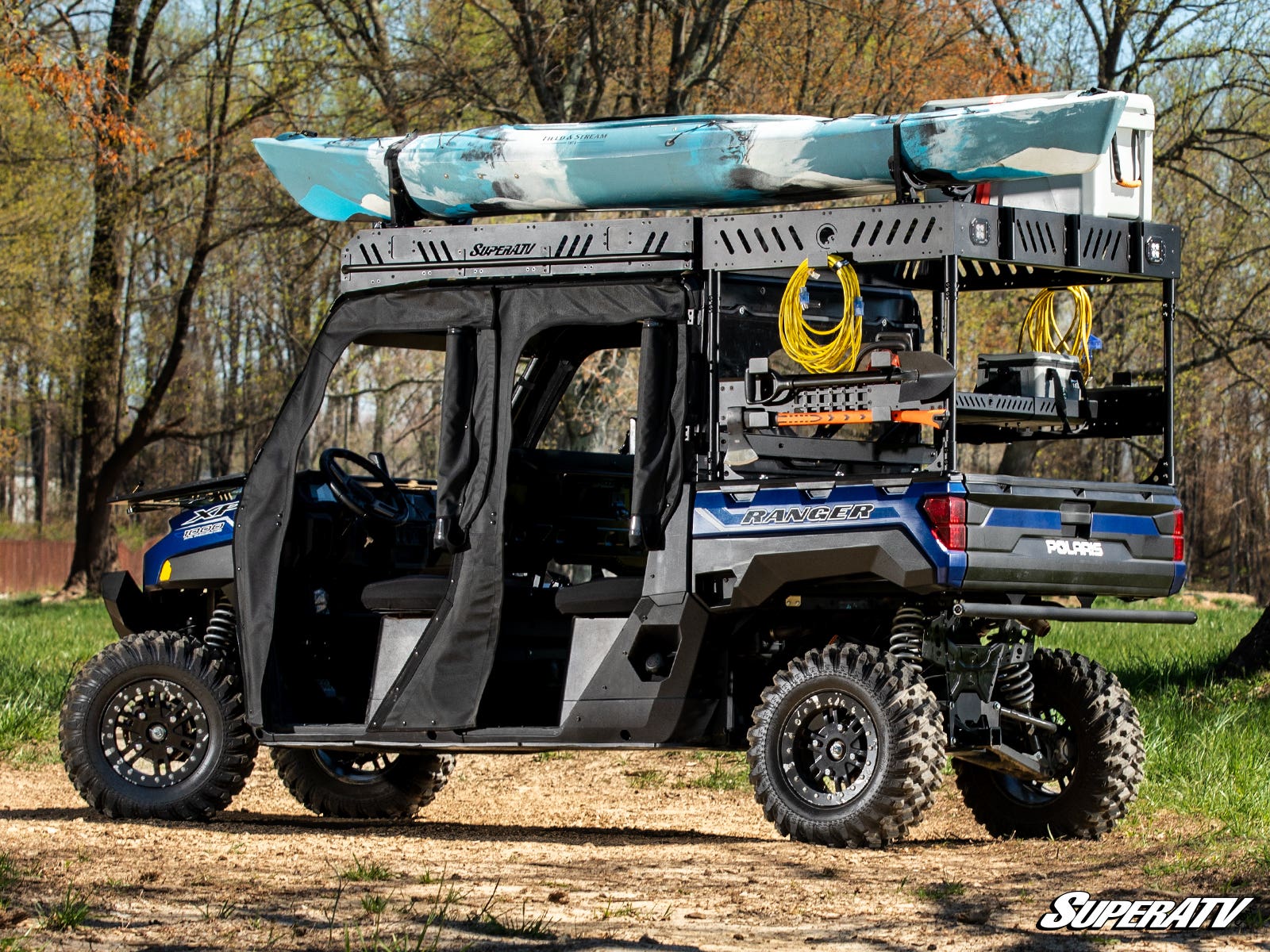 Photo of SuperATV Polaris Ranger 1000 Outfitter Bed Rack by SuperATV - Premium Storage for UTVs / Side by Sides