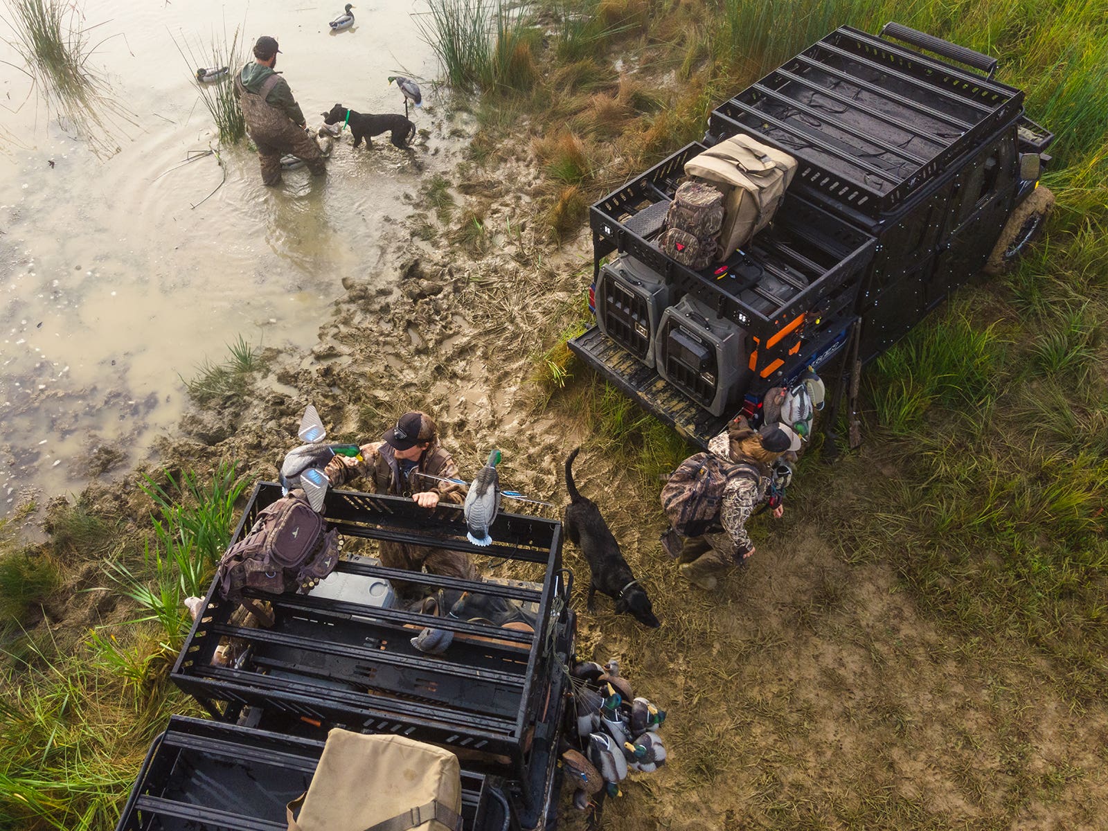 Photo of SuperATV Polaris Ranger 1000 Outfitter Bed Rack by SuperATV - Premium Storage for UTVs / Side by Sides