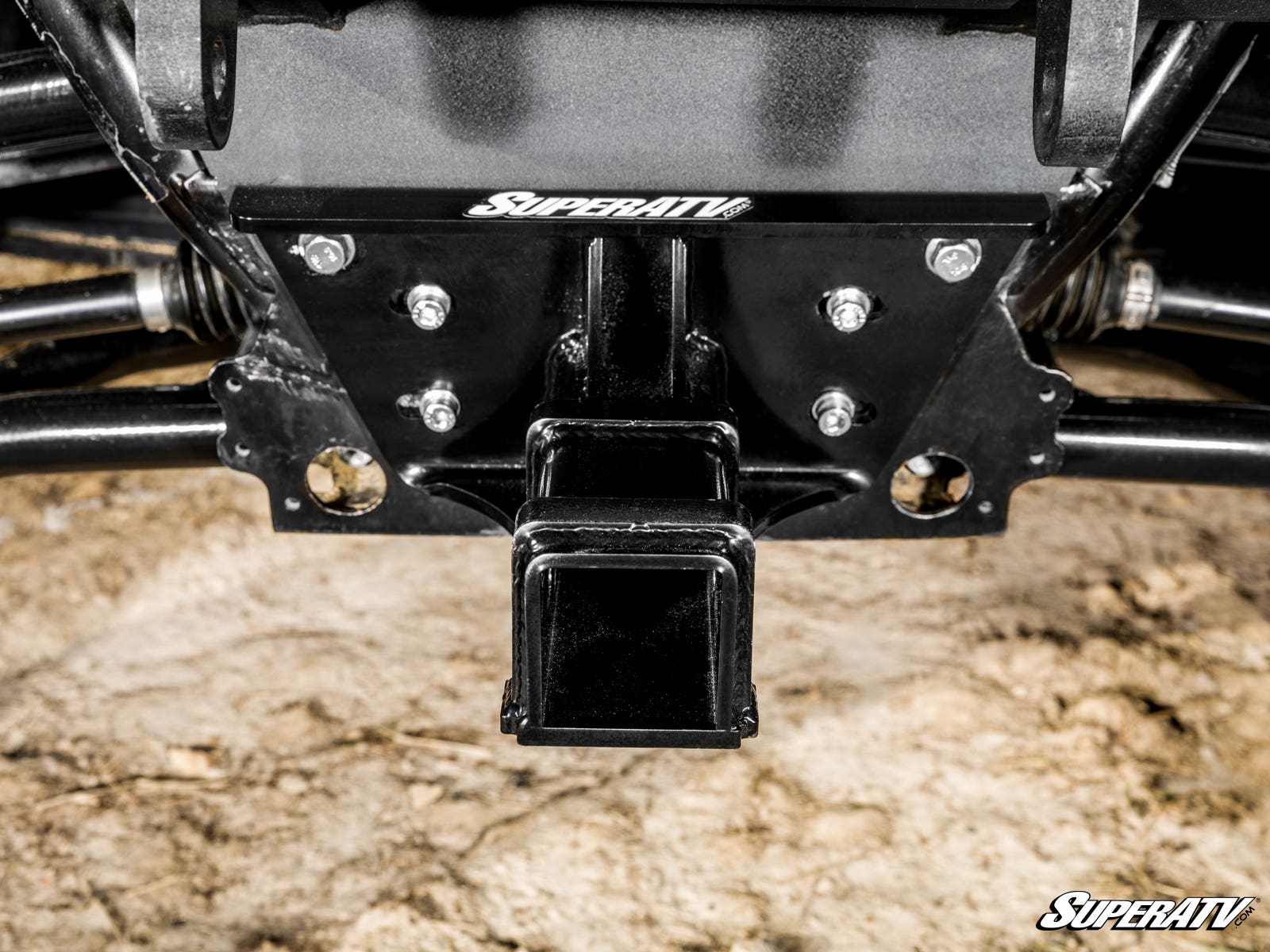 Photo of SuperATV Polaris Ranger XP Kinetic Front 2" Receiver Hitch by SuperATV - Premium for UTVs / Side by Sides