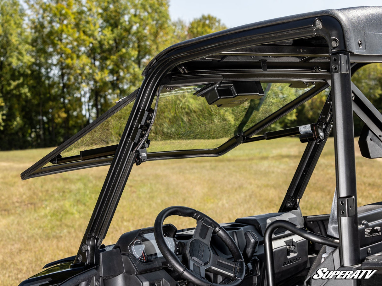 Polaris Ranger XP Kinetic MaxDrive Power Flip Glass Windshield