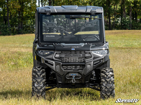 Polaris Ranger XP 1000 MaxDrive Power Flip Glass Windshield - With Wiper