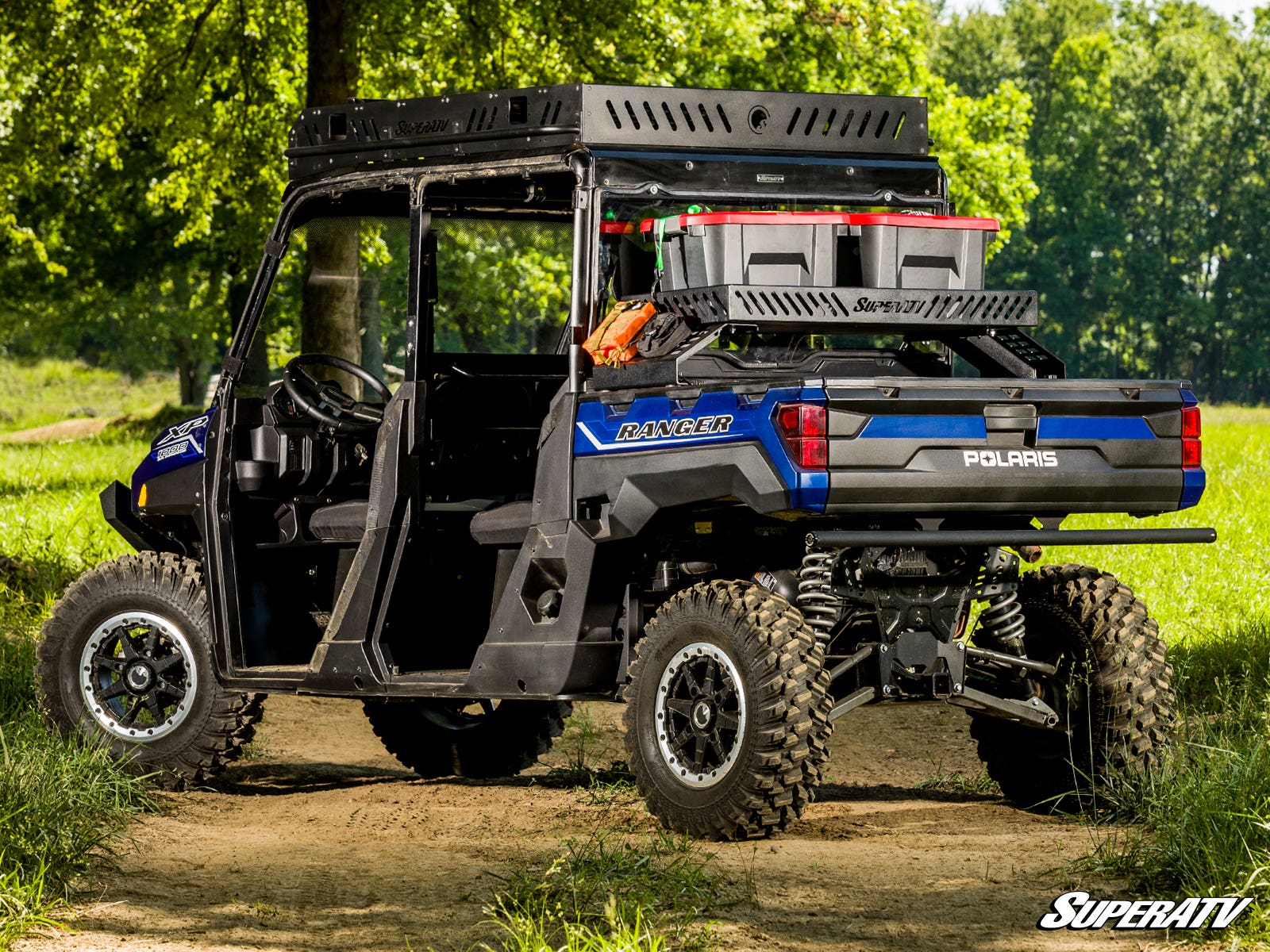 Photo of SuperATV Polaris General Bed Rack Delta by SuperATV - Premium Storage for UTVs / Side by Sides