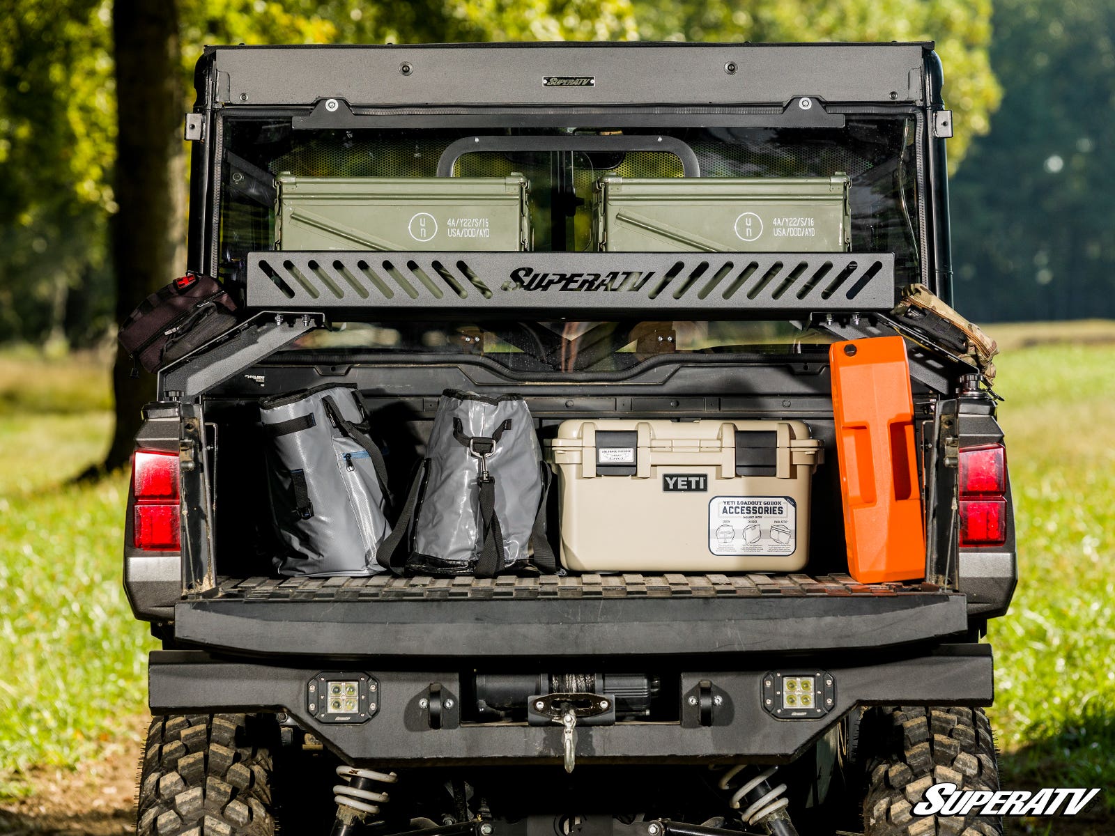 Photo of SuperATV Polaris General Bed Rack Delta by SuperATV - Premium Storage for UTVs / Side by Sides