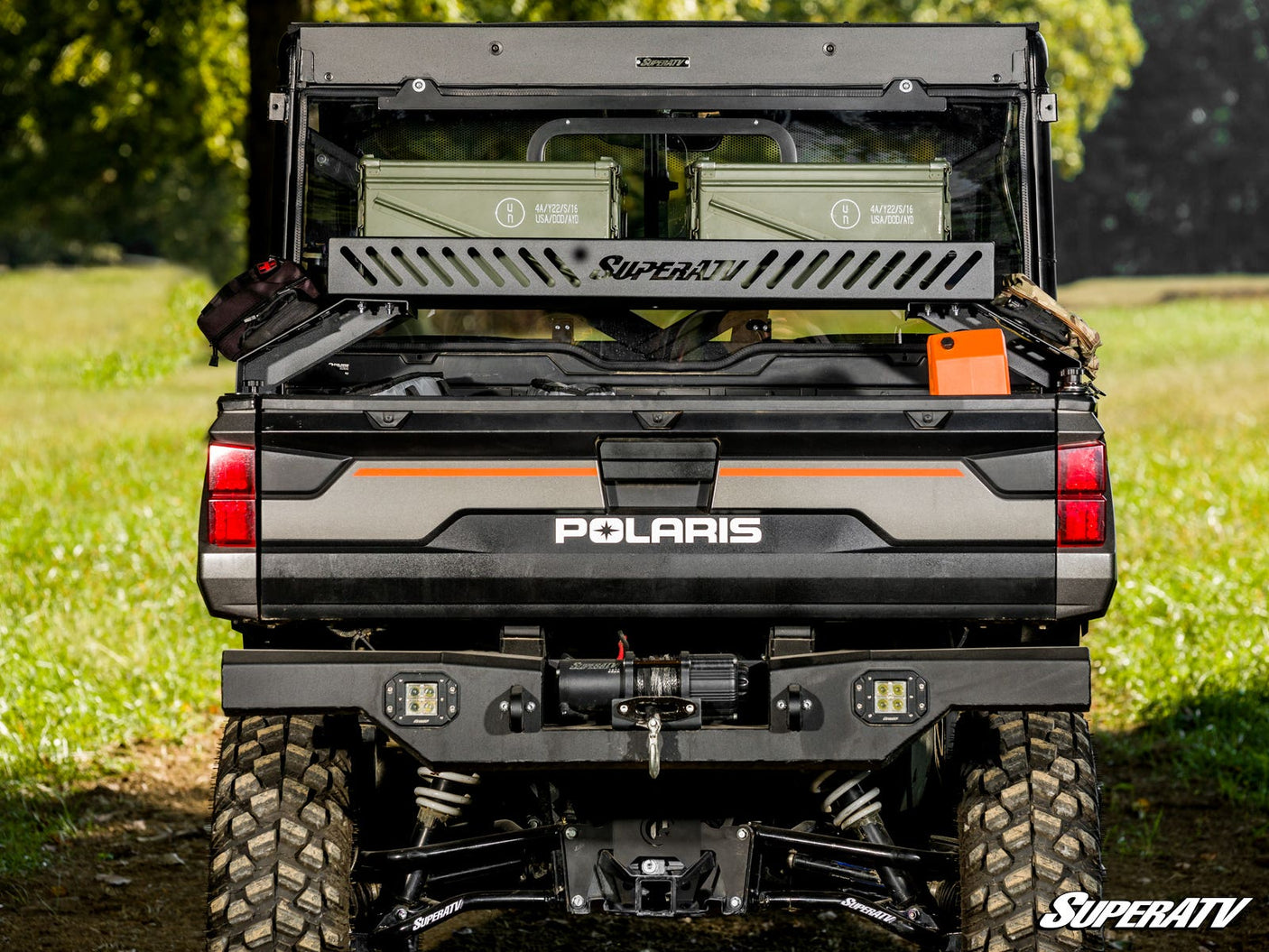 Photo of SuperATV Polaris Ranger Bed Rack Delta by SuperATV - Premium Storage for UTVs / Side by Sides