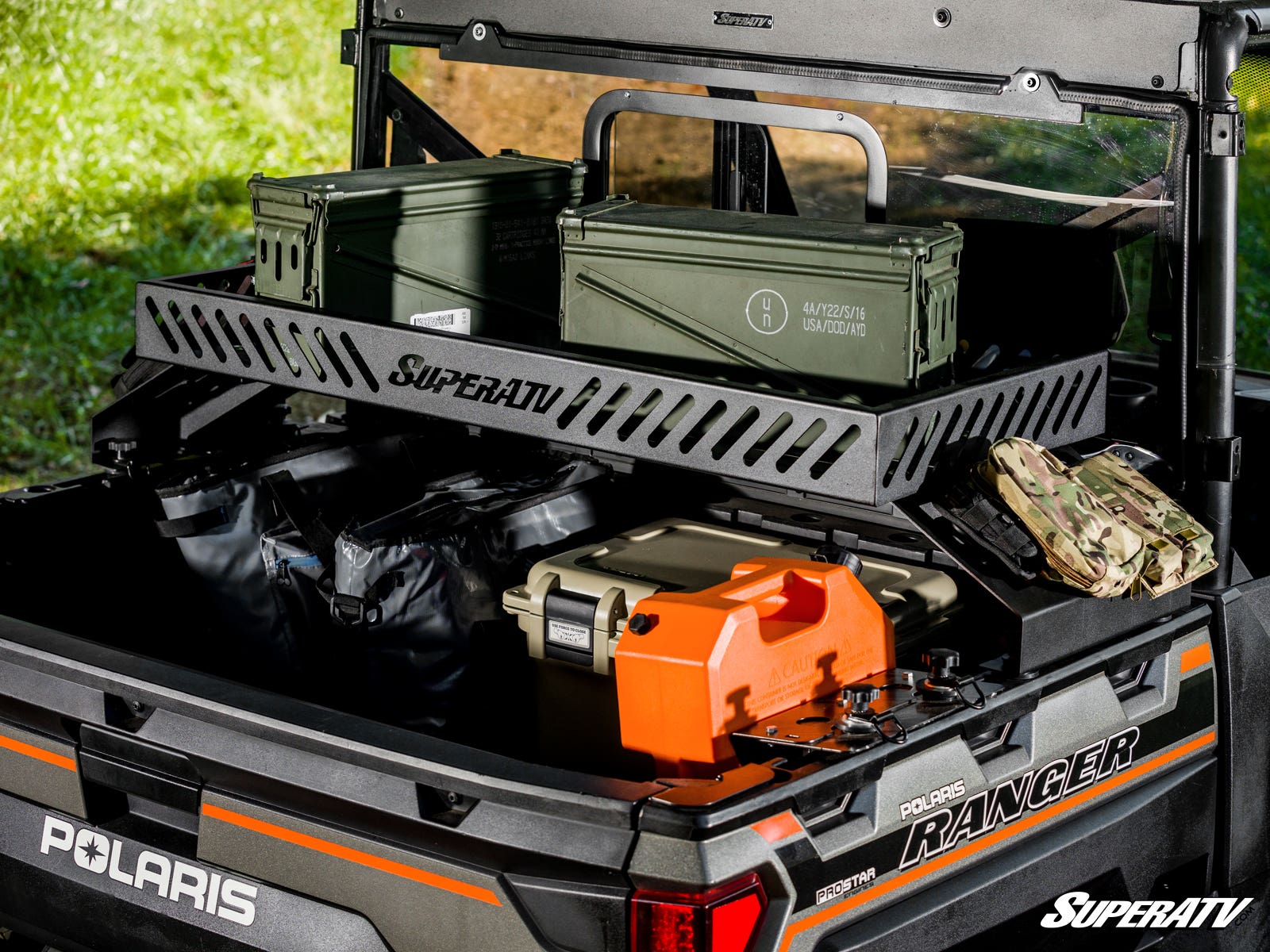 Photo of SuperATV Polaris Ranger Bed Rack Delta by SuperATV - Premium Storage for UTVs / Side by Sides