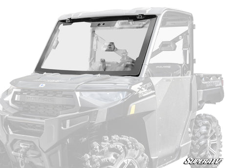 Photo of SuperATV Bobcat UV34 MaxDrive Power Flip Glass Windshield by SuperATV - Premium Windshields for UTVs / Side by Sides